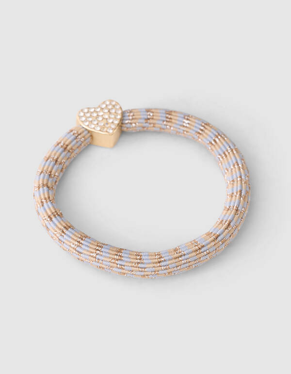 Charm Lurex-Haargummi Gold SHOEBY ACCESSOIRES