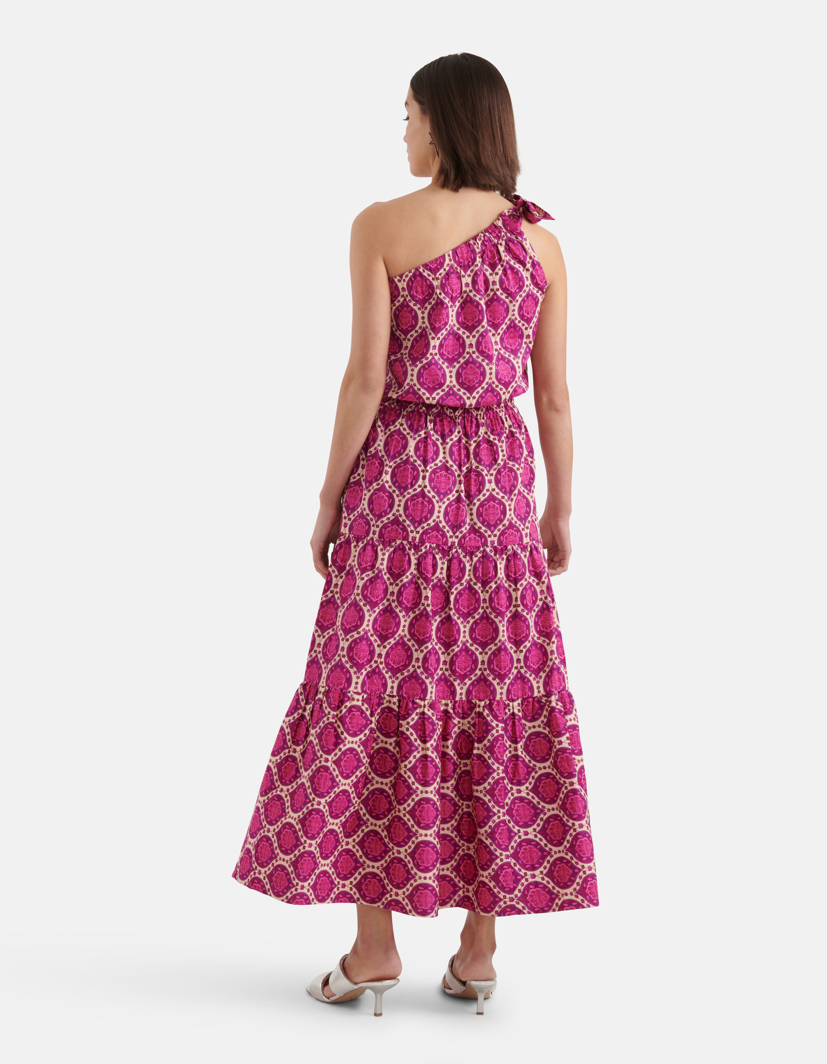 Grafik Asymmetrisches Top Lila SHOEBY WOMEN