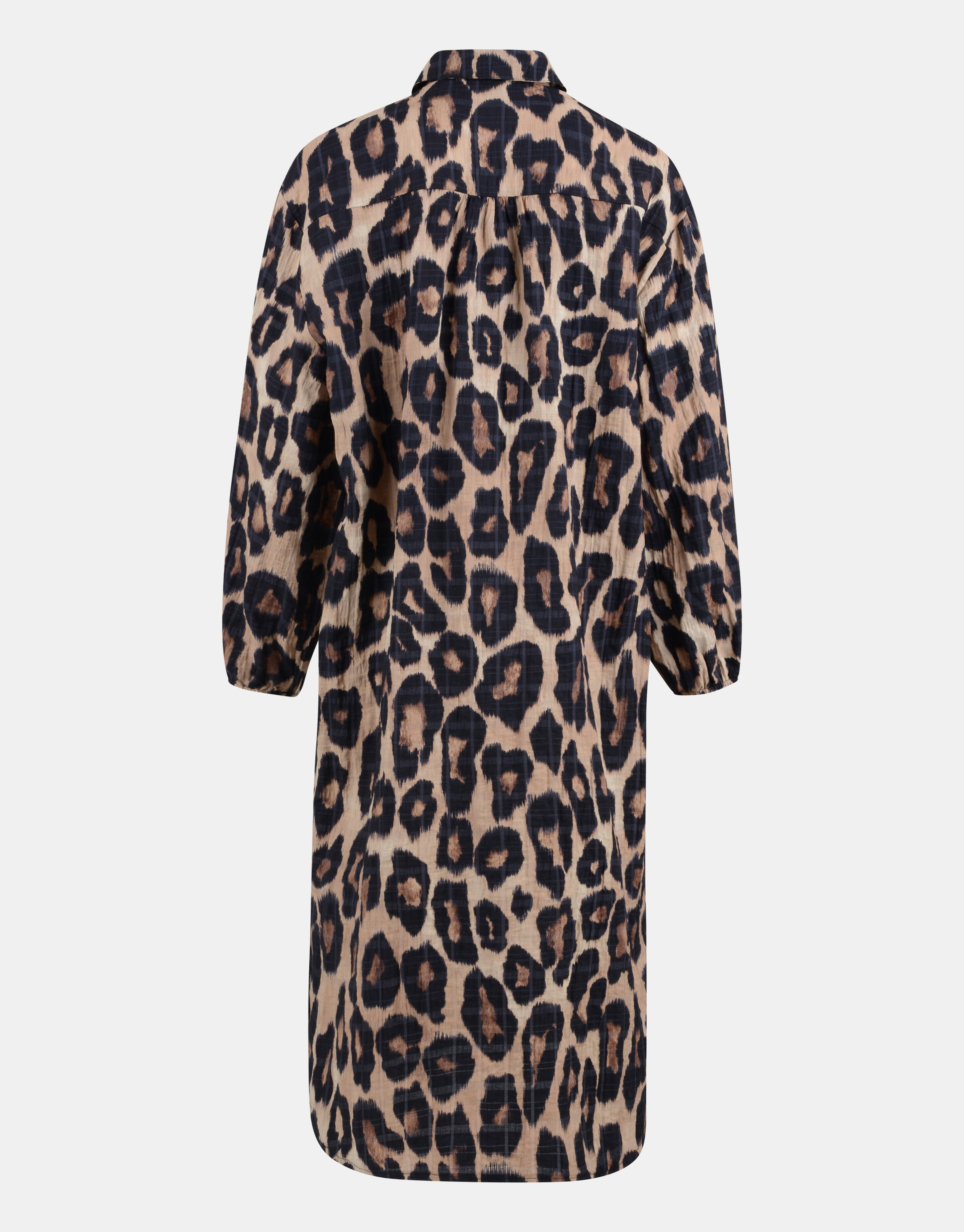 Leopard Langes Kleid EKSEPT