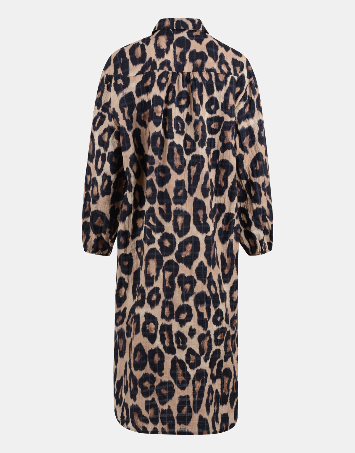 Leopard Langes Kleid EKSEPT