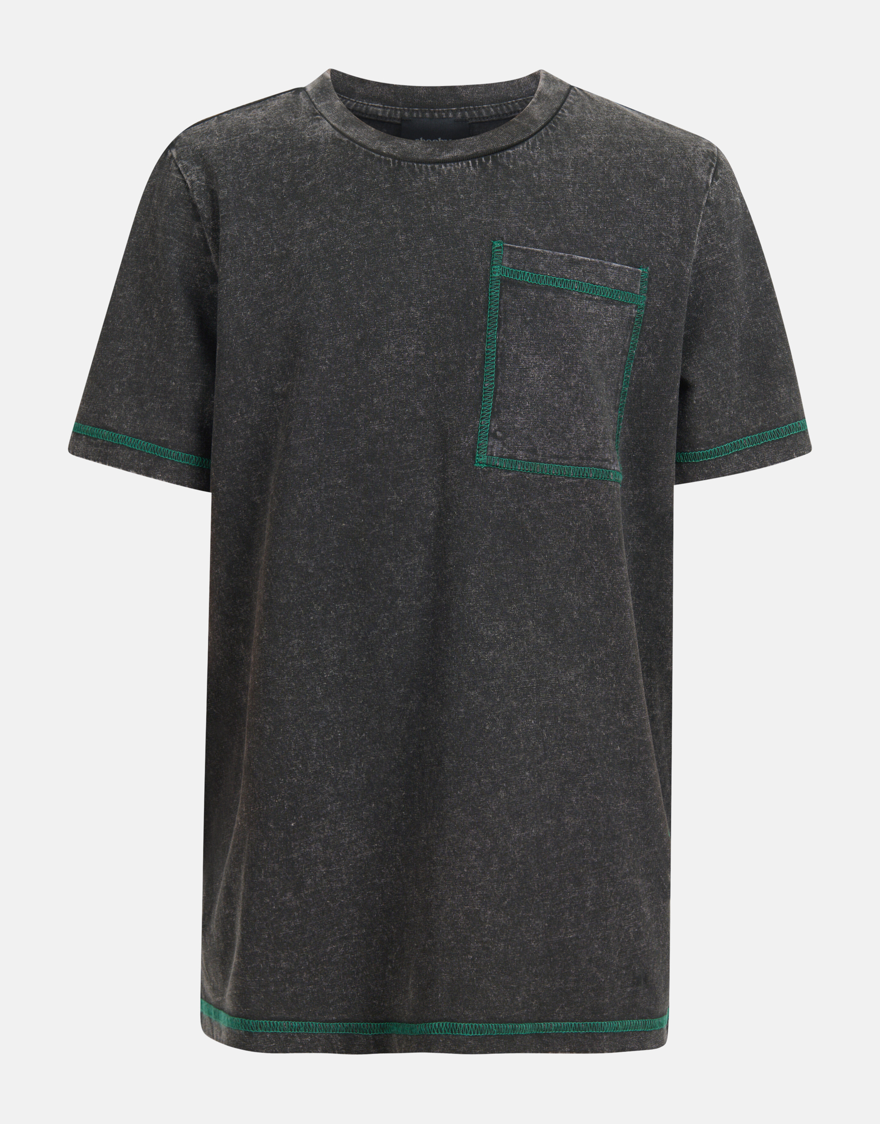 Pocket T-Shirt Donkergrijs SHOEBY BOYS