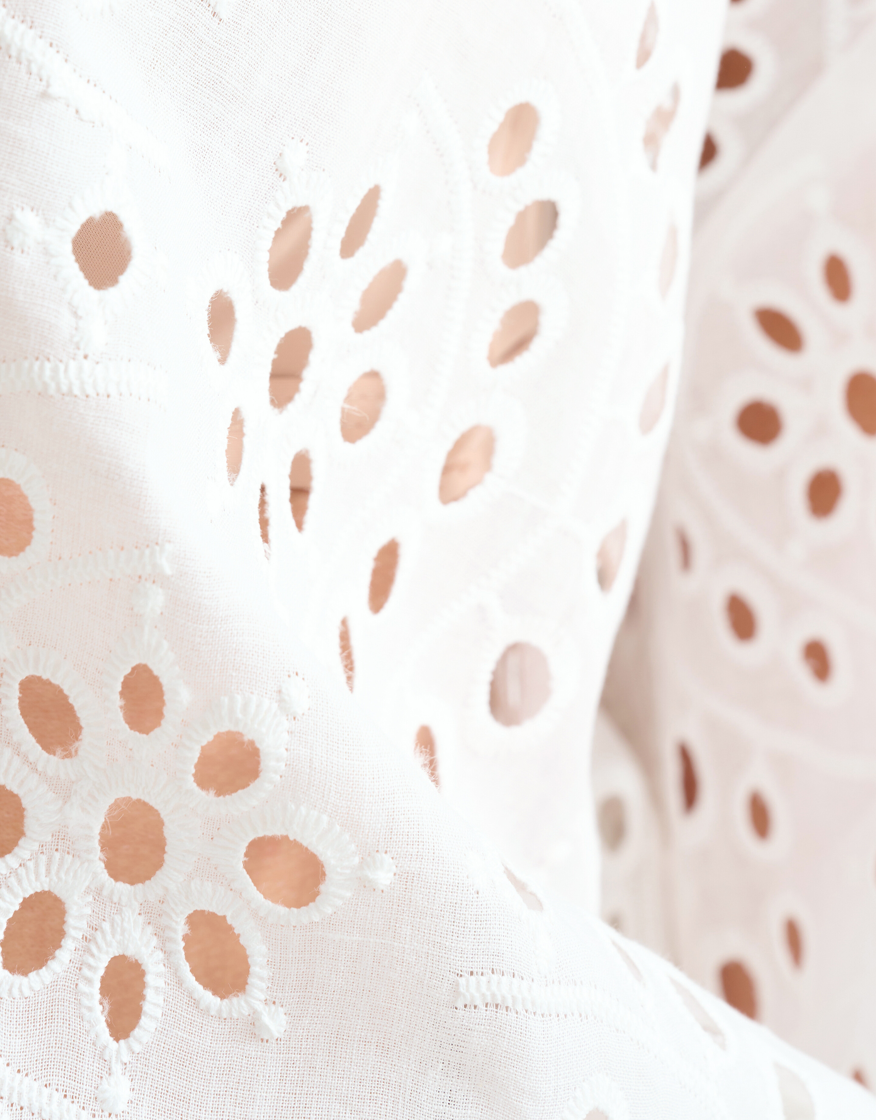 Broderie-Bluse Weiß SHOEBY WOMEN