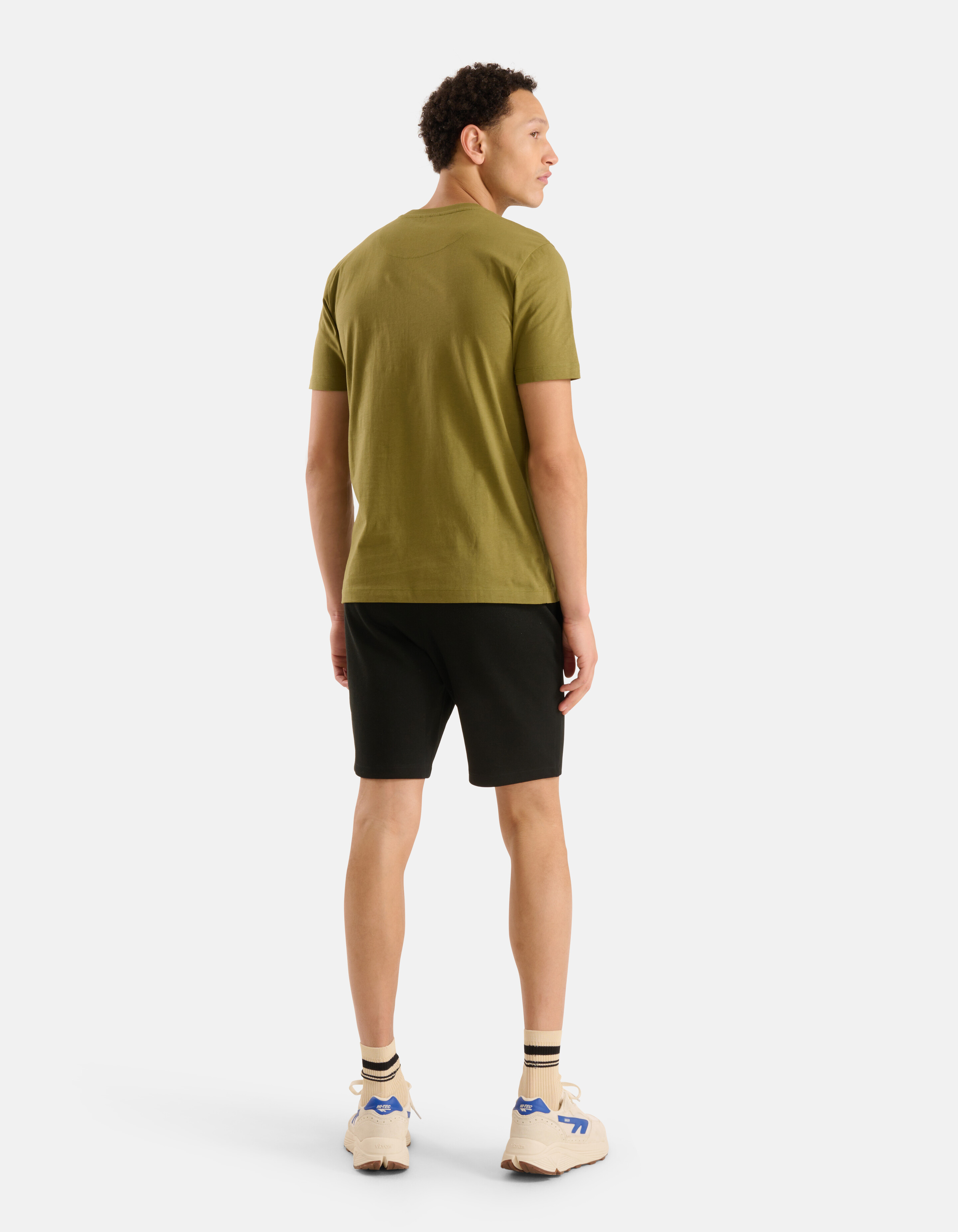 Glitzer-T-Shirt Grün SHOEBY MEN