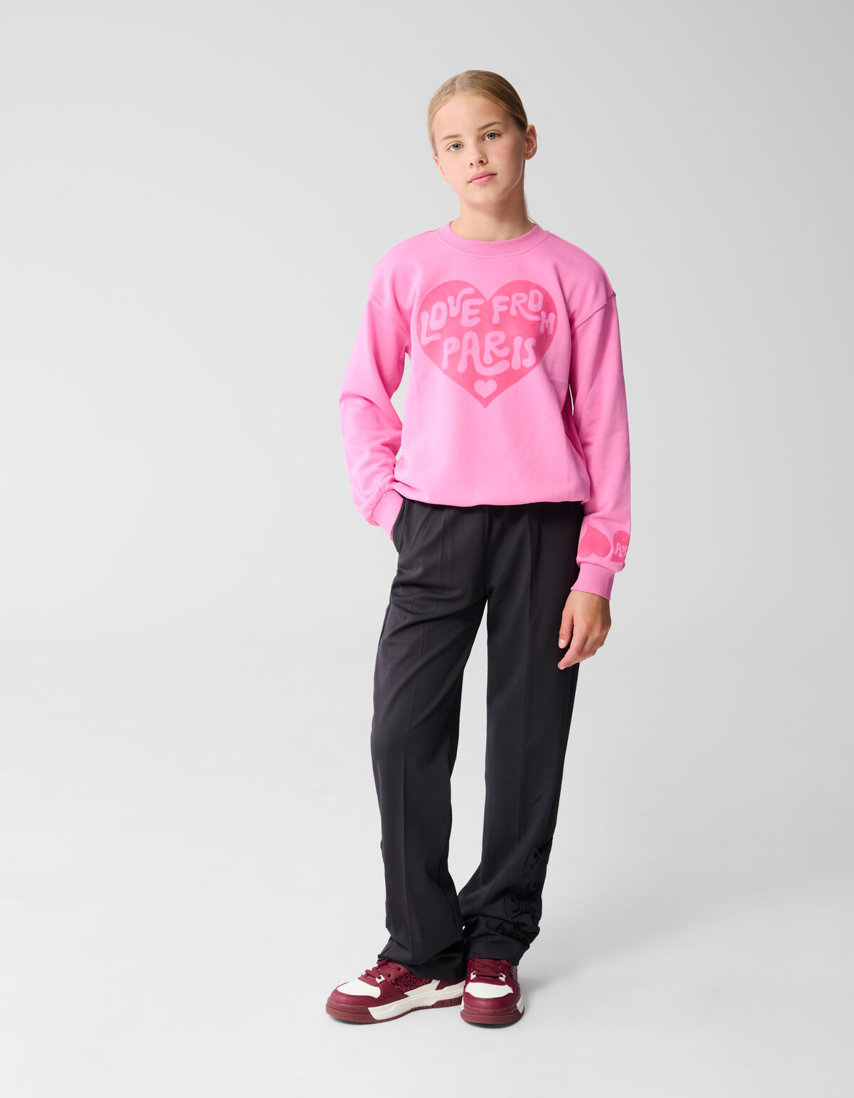 Love Artwork Pullover Rosa SHOEBY GIRLS