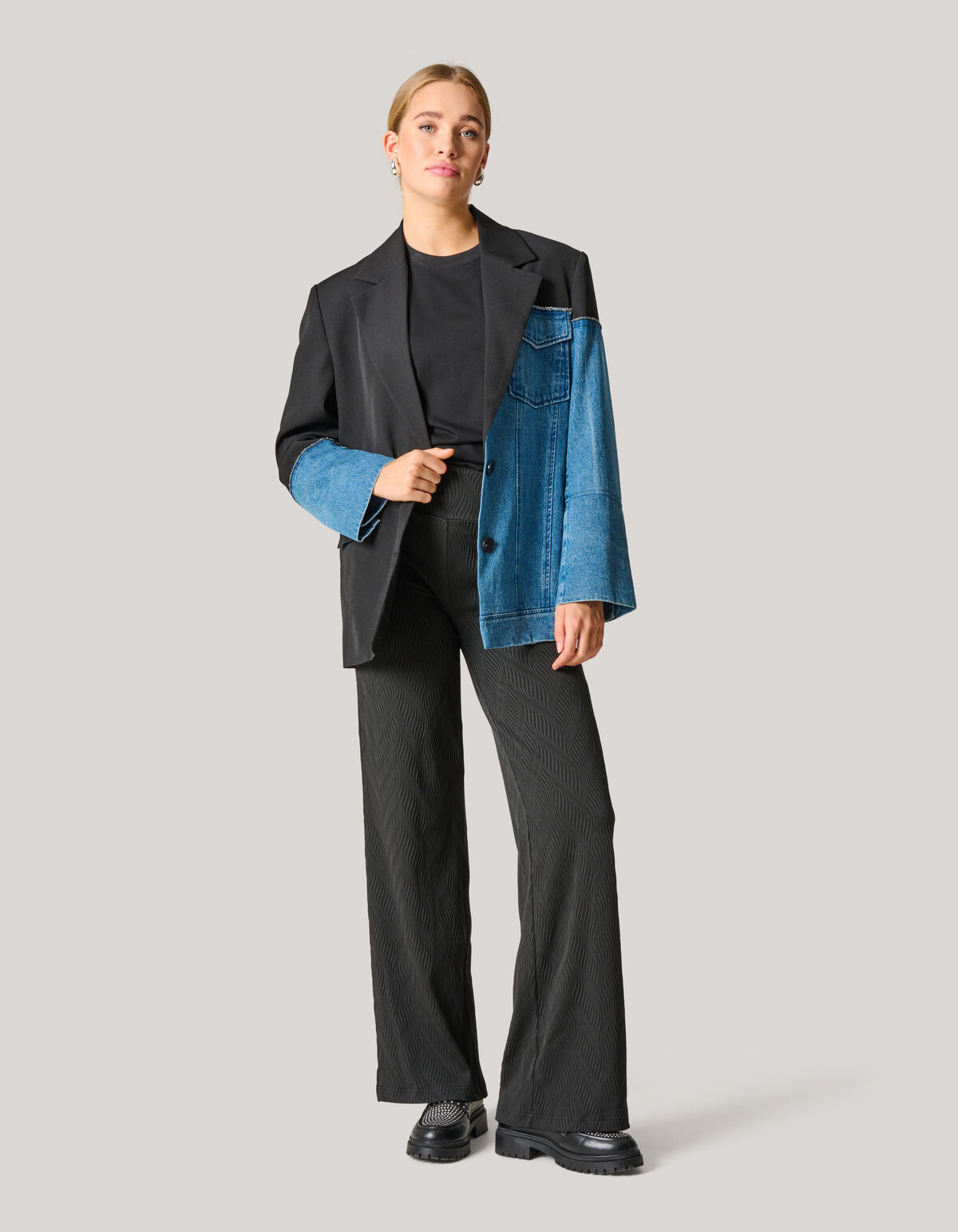 Structure Swirl Hose Schwarz SHOEBY WOMEN