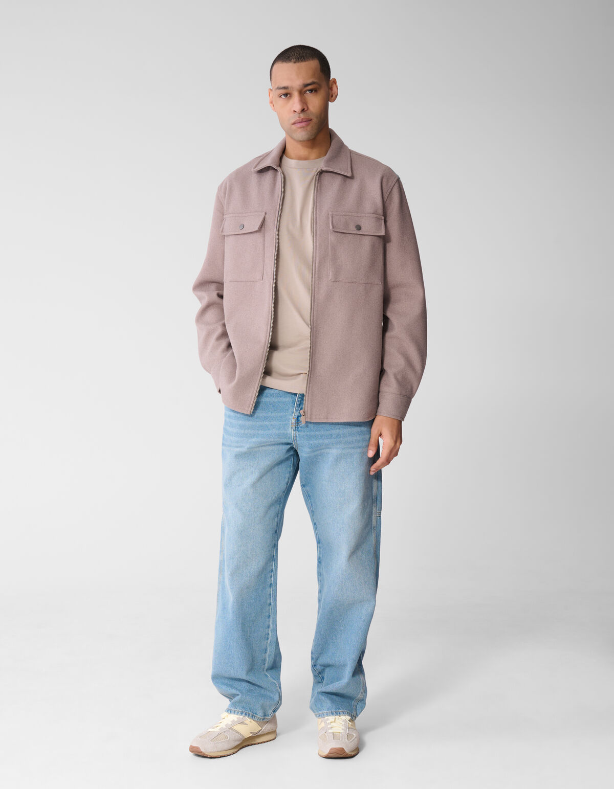 Carpenter Relaxed Fit Jeans Gebleicht L32 SHOEBY MEN