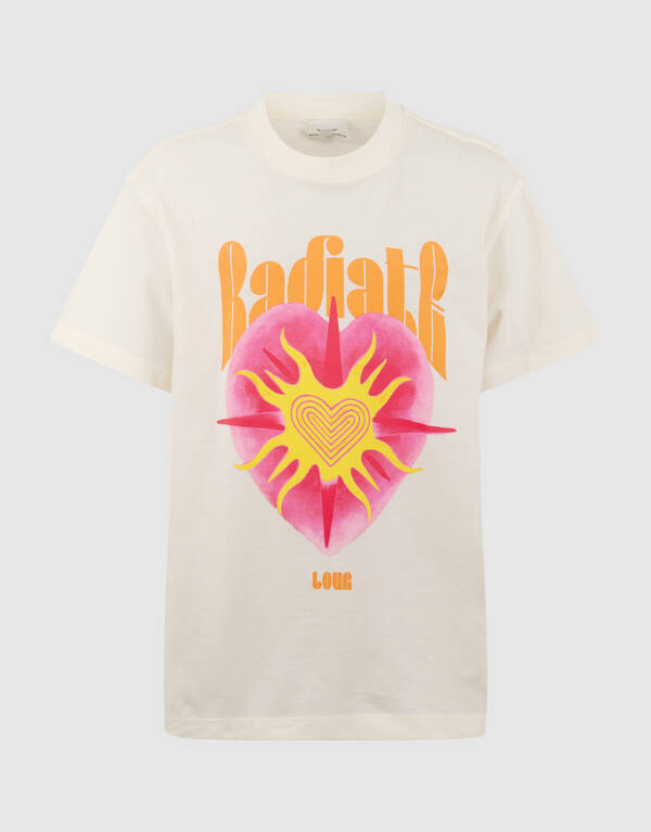 Radiate Artwork T-Shirt Wei&szlig; SHOEBY GIRLS