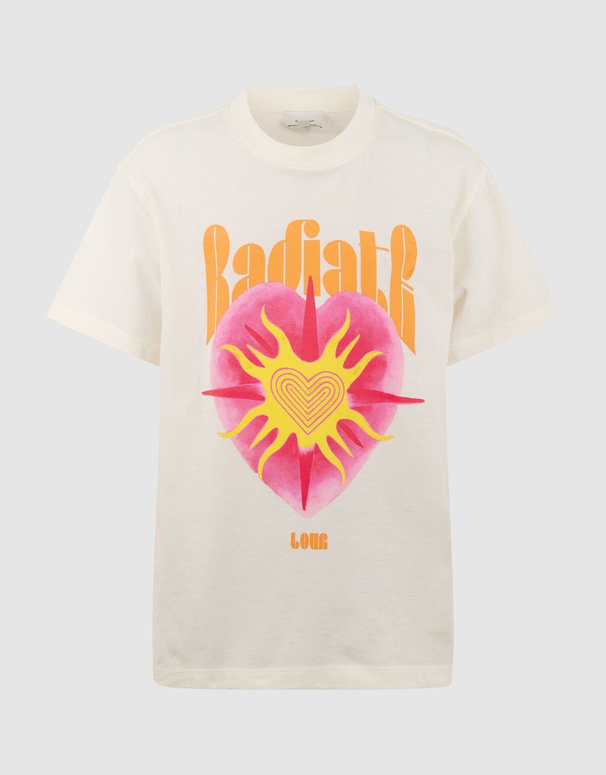 Radiate Artwork T-Shirt Wei&szlig; SHOEBY GIRLS