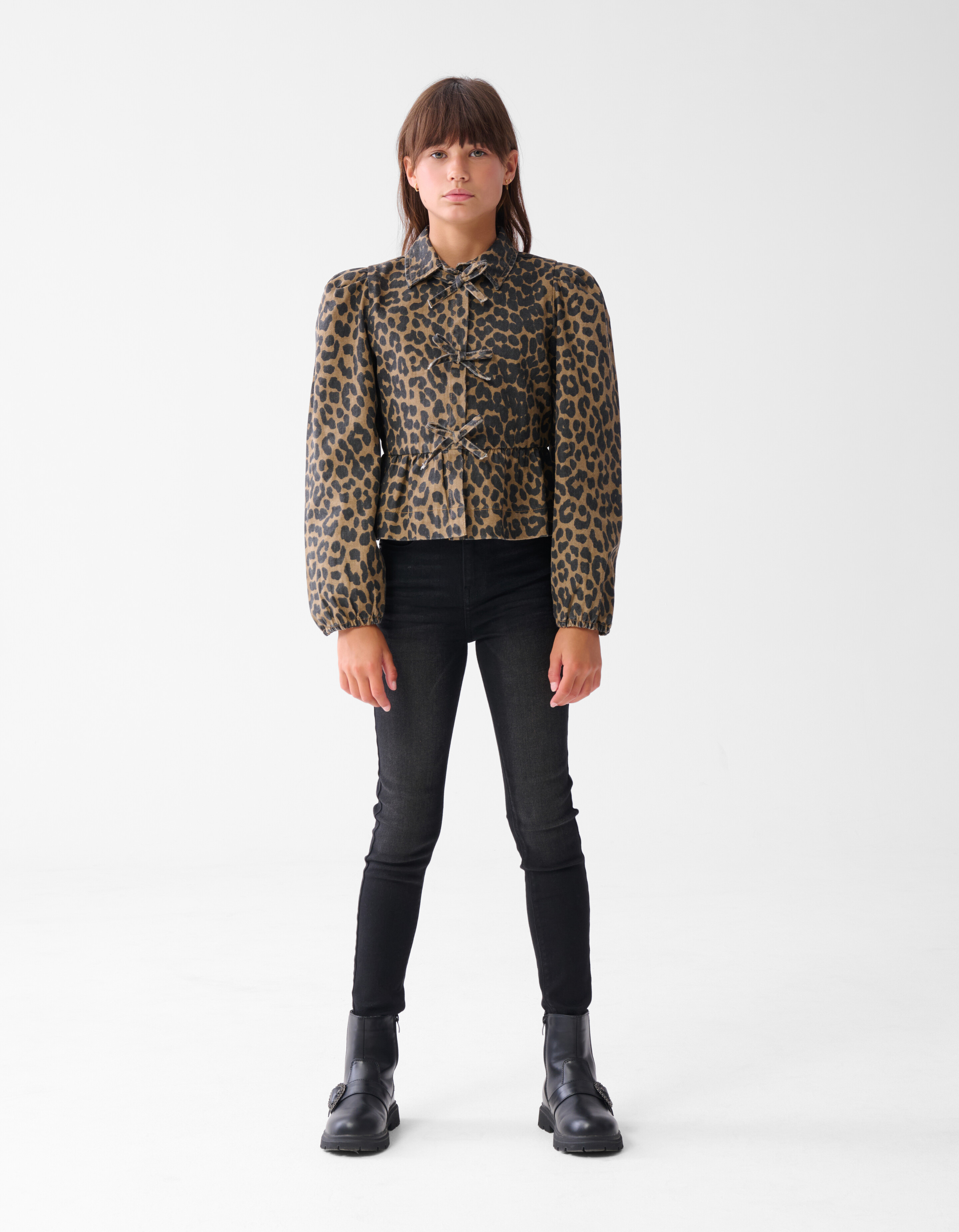 Skinny Fit Jeans Schwarz SHOEBY GIRLS