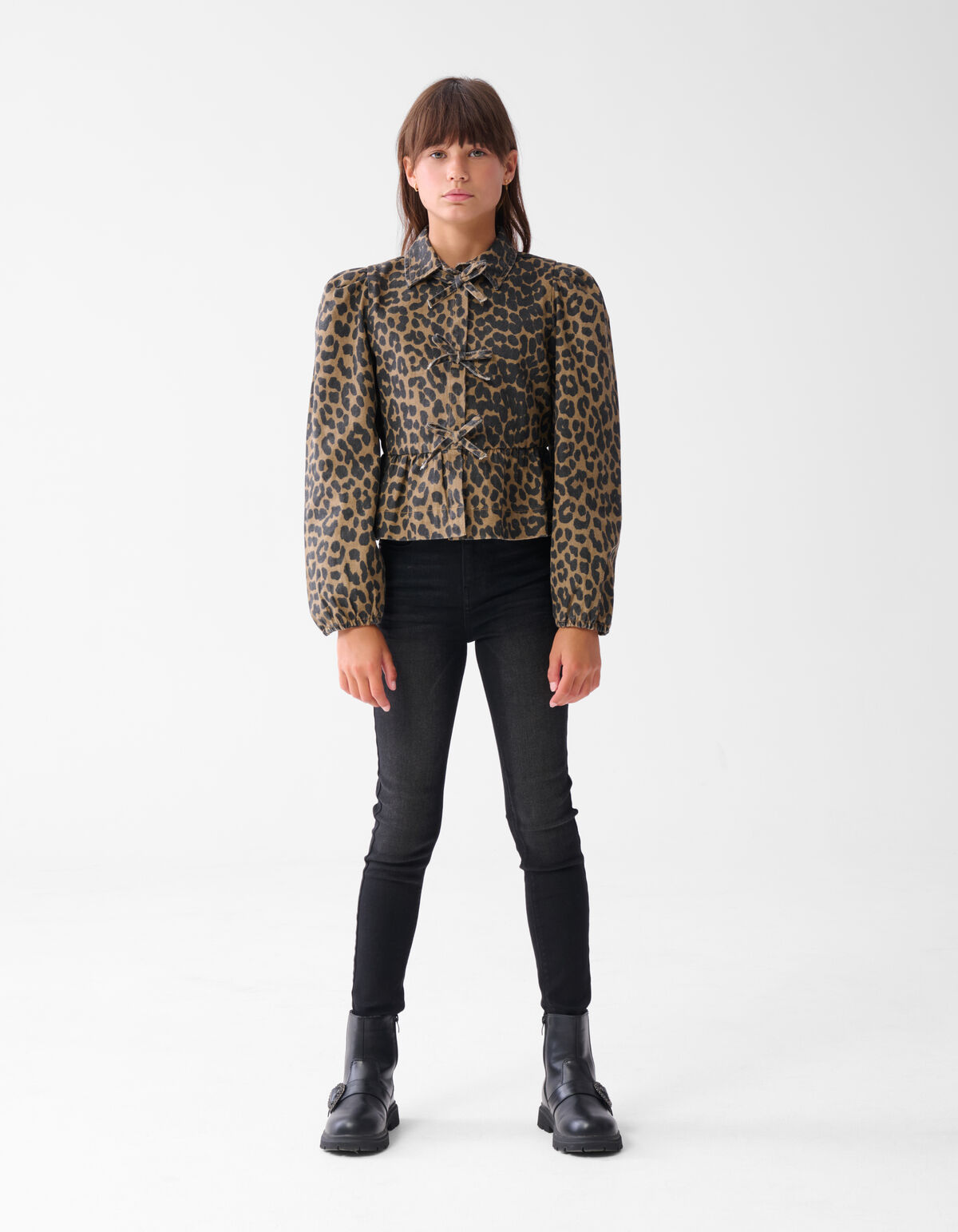 Skinny Fit Jeans Schwarz SHOEBY GIRLS