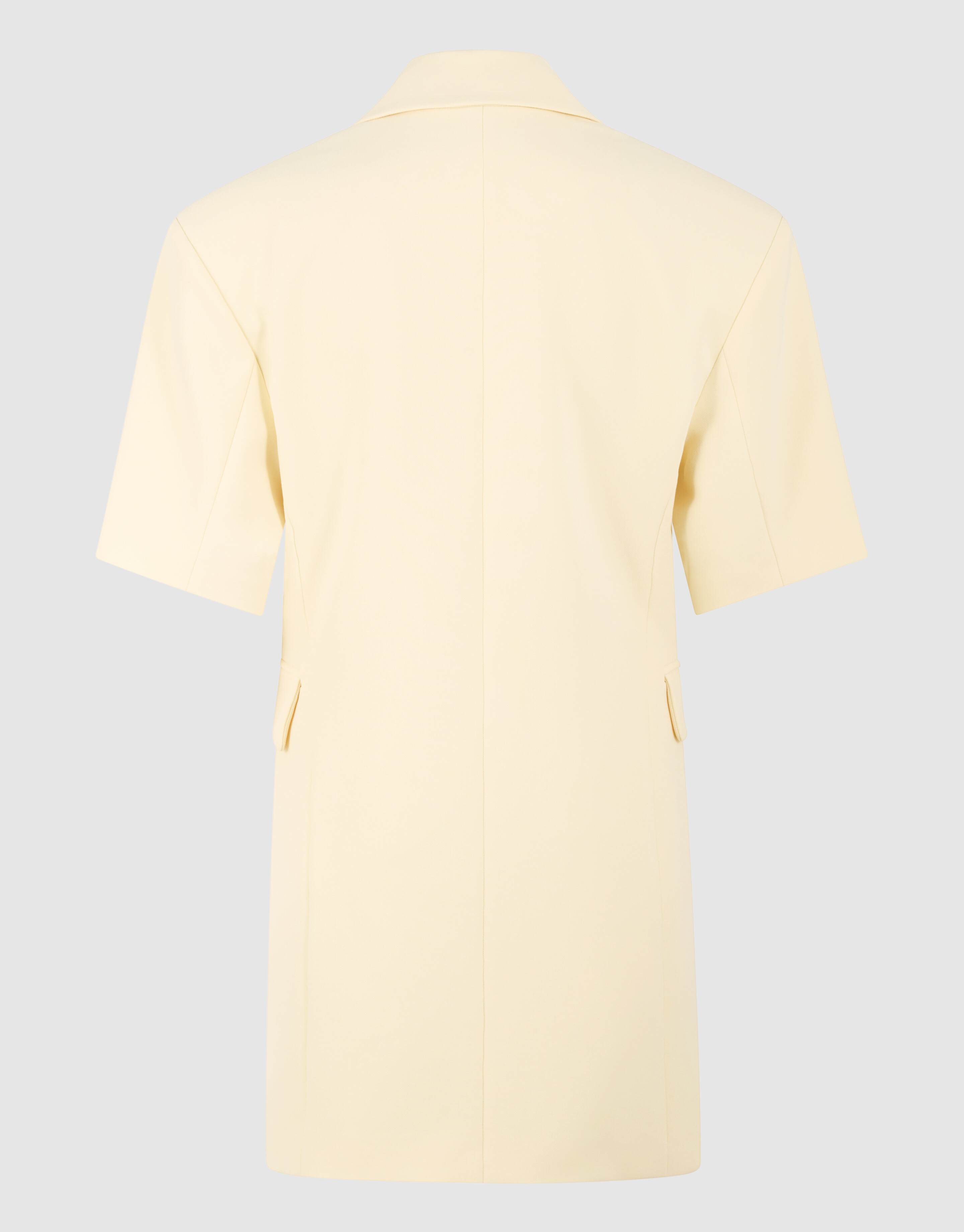 Kurzarmblazer Kleid Hellgelb SHOEBY WOMEN