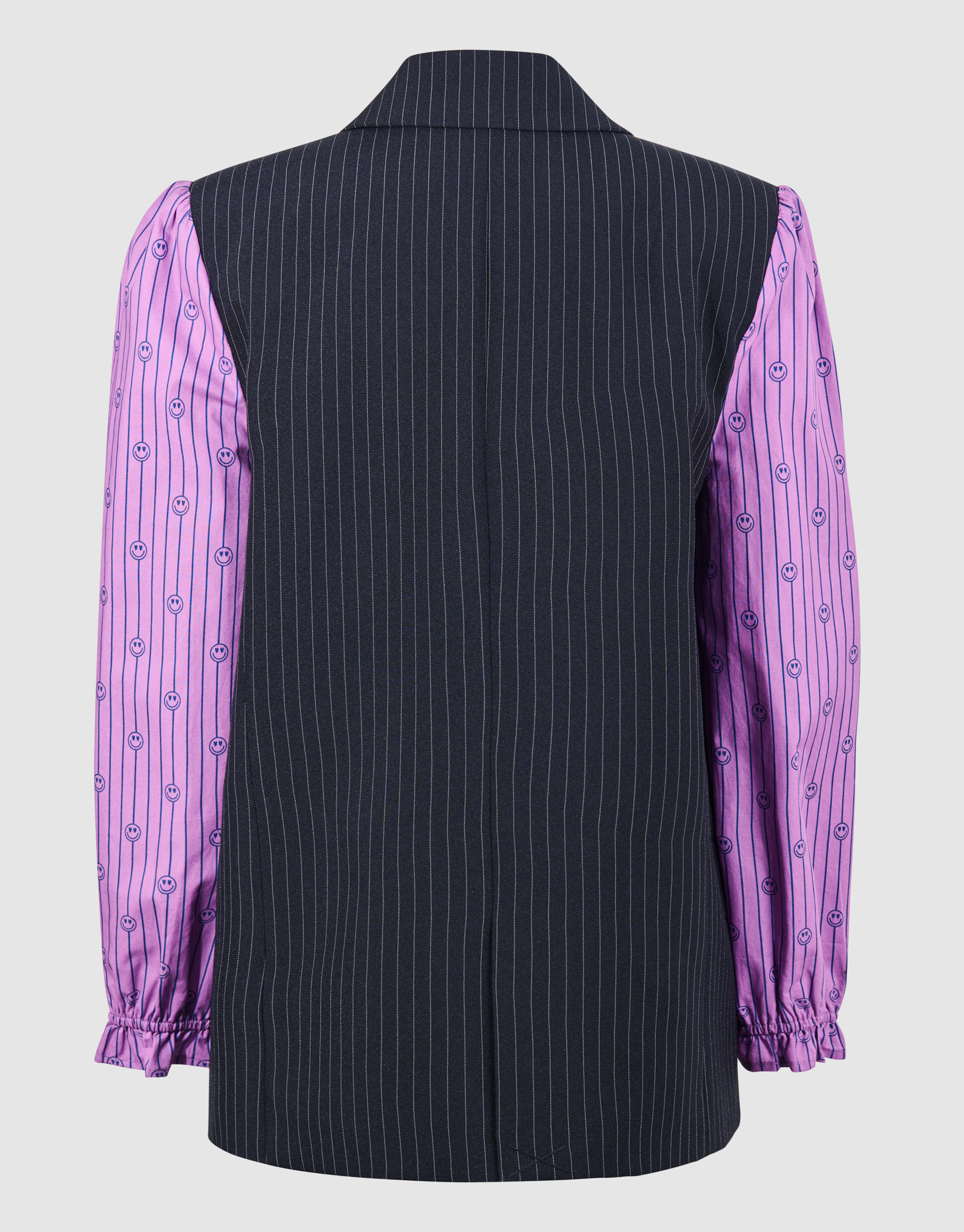 Smiley Nadelstreifenblazer Dunkelblau SHOEBY GIRLS
