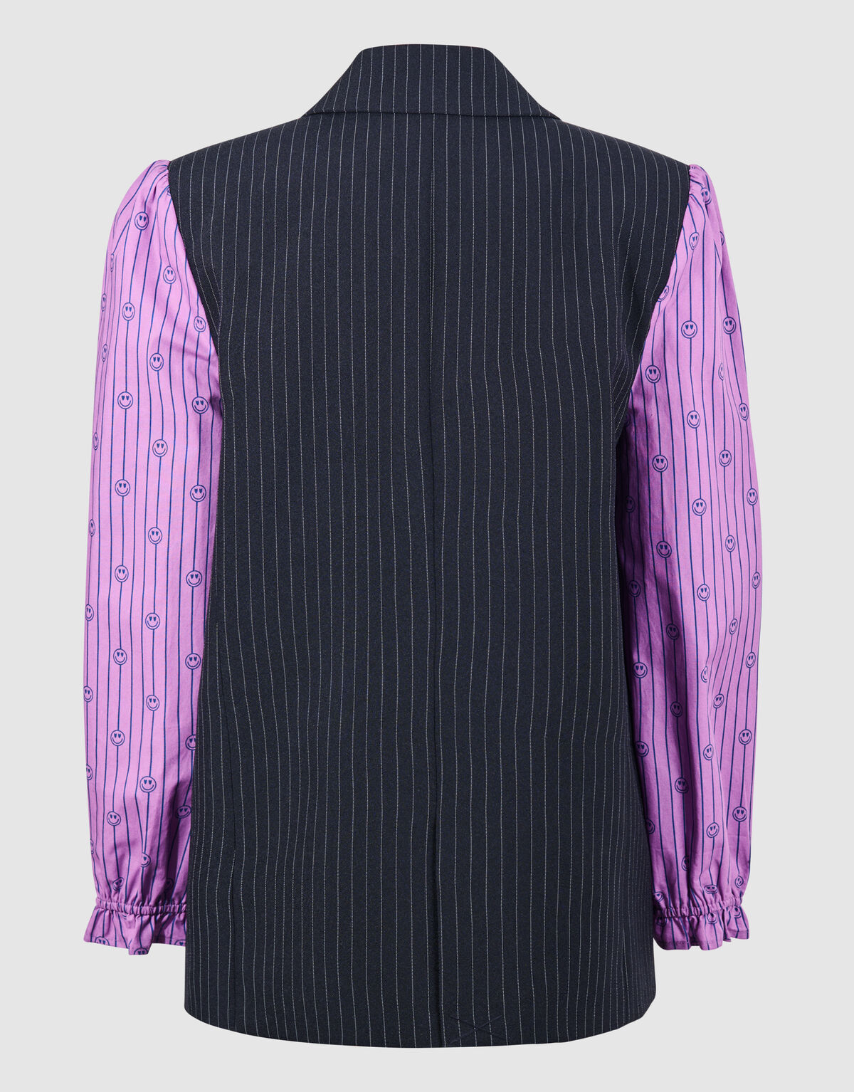 Smiley Nadelstreifenblazer Dunkelblau SHOEBY GIRLS