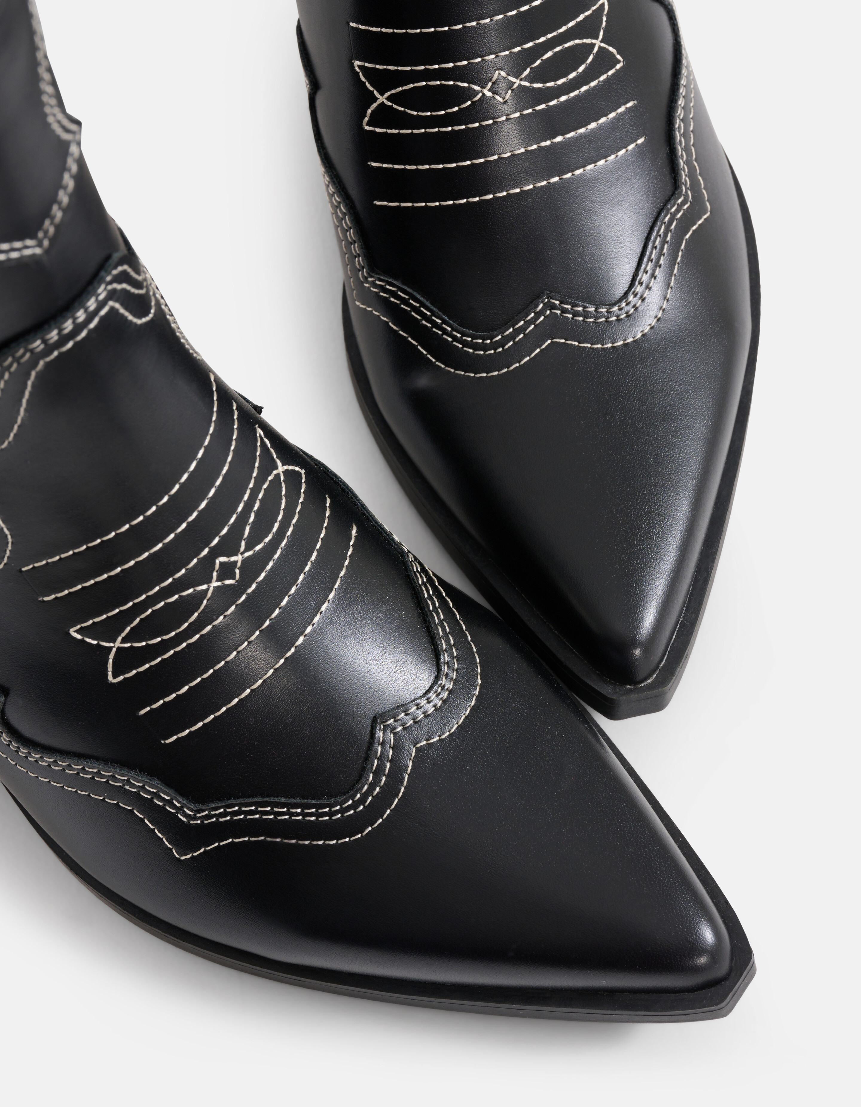 Western Laars Zwart SHOEBY SHOES