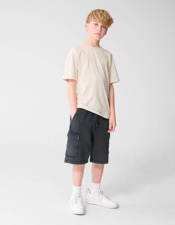 Relax Artwork T-Shirt Beige SHOEBY BOYS