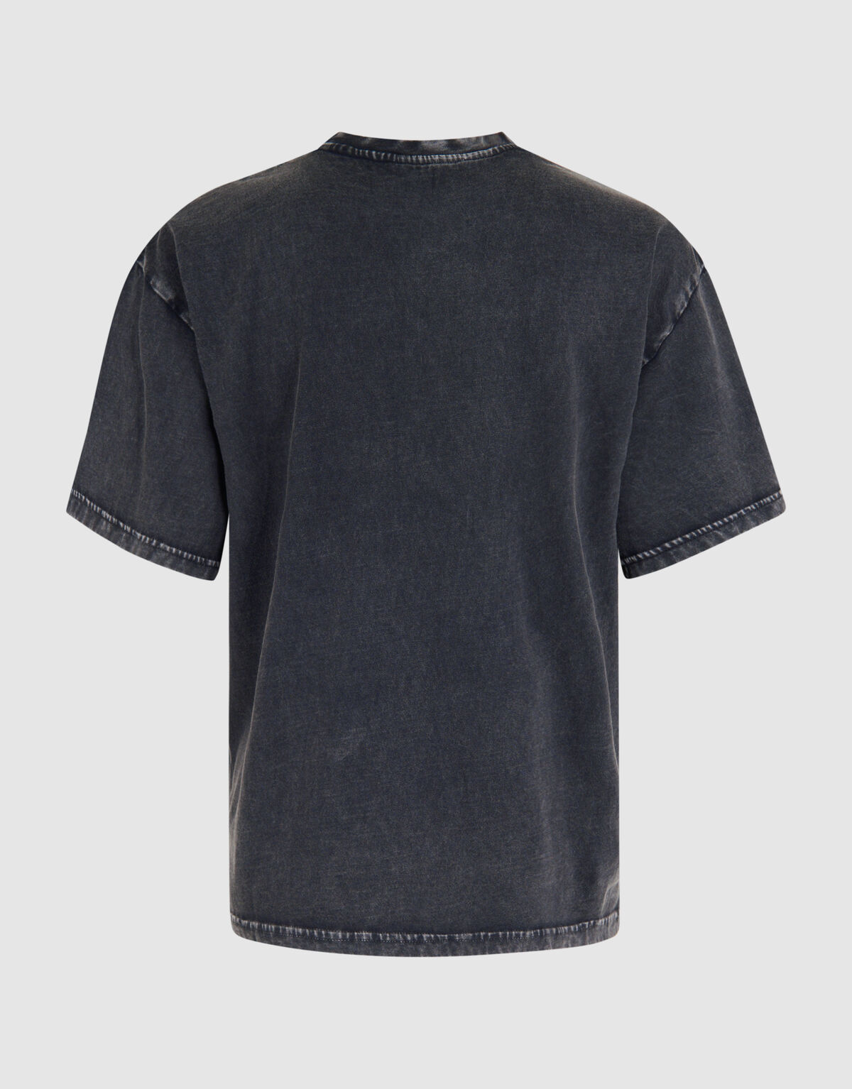 Gewaschenes Logo-T-Shirt Dunkelgrau SHOEBY WOMEN