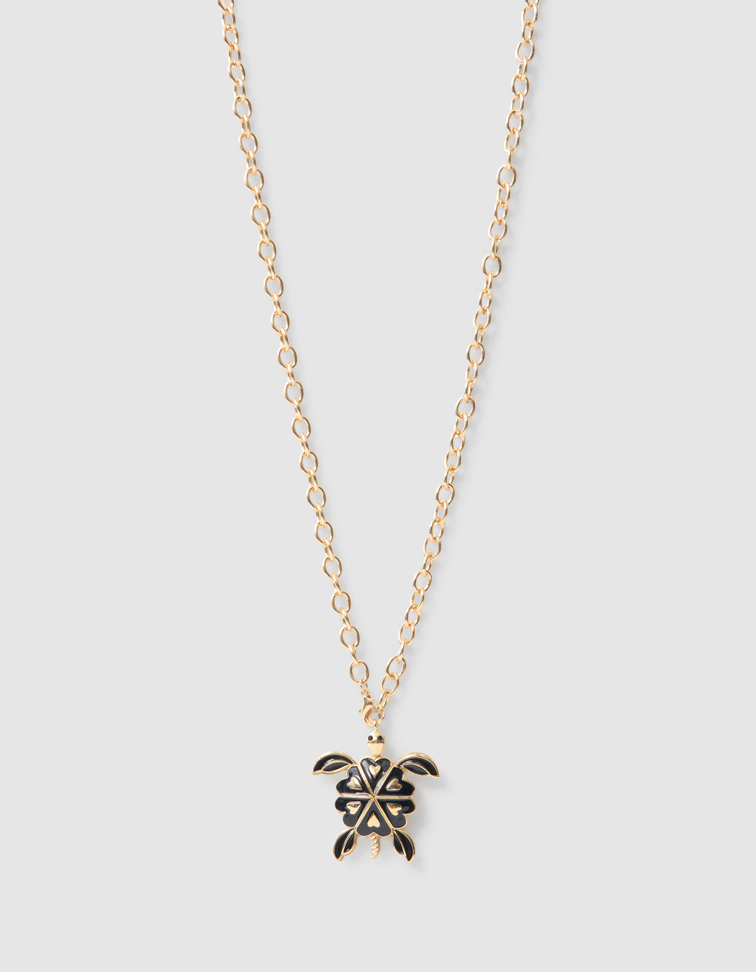 Schildkröte Halskette Gold von Lonneke SHOEBY ACCESSOIRES