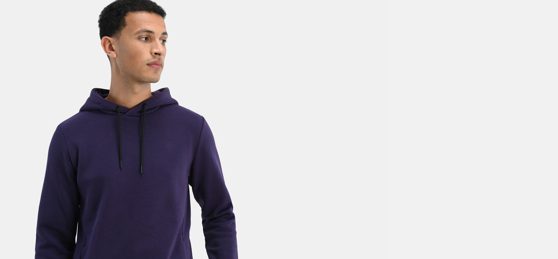 Kapuzenpullover Lila SHOEBY MEN