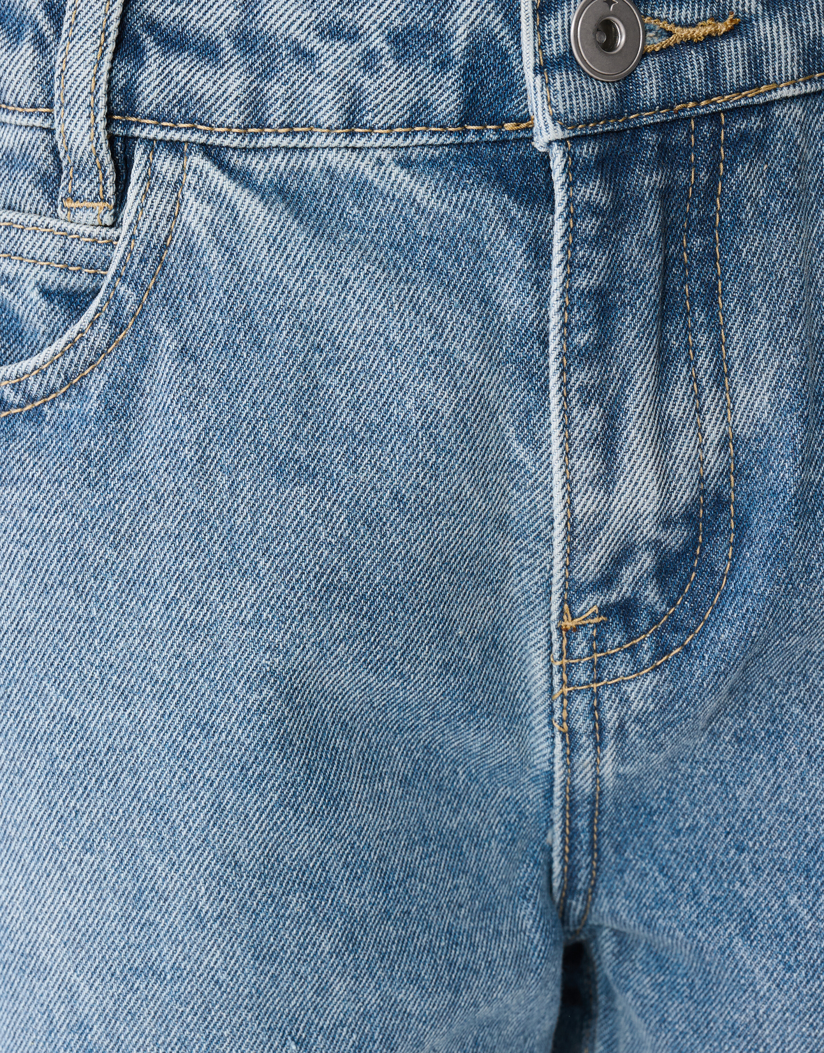 Bestickte Jeans mit weitem Bein, gebleicht SHOEBY GIRLS