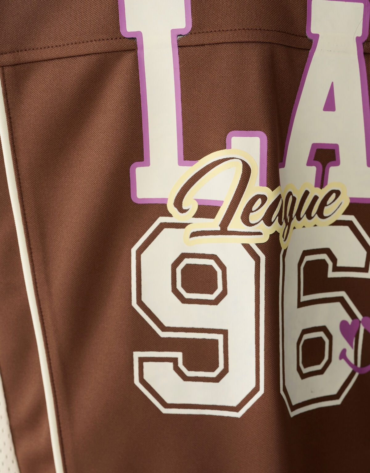 Baseball Artwork T-Shirt Braun SHOEBY GIRLS