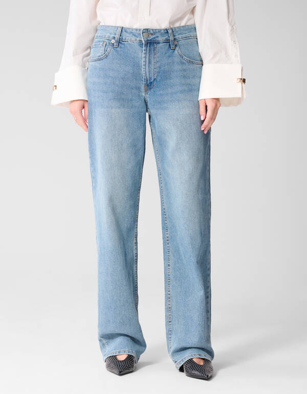 Jeans in Straight-Fit hellblau SHOEBY WOMEN