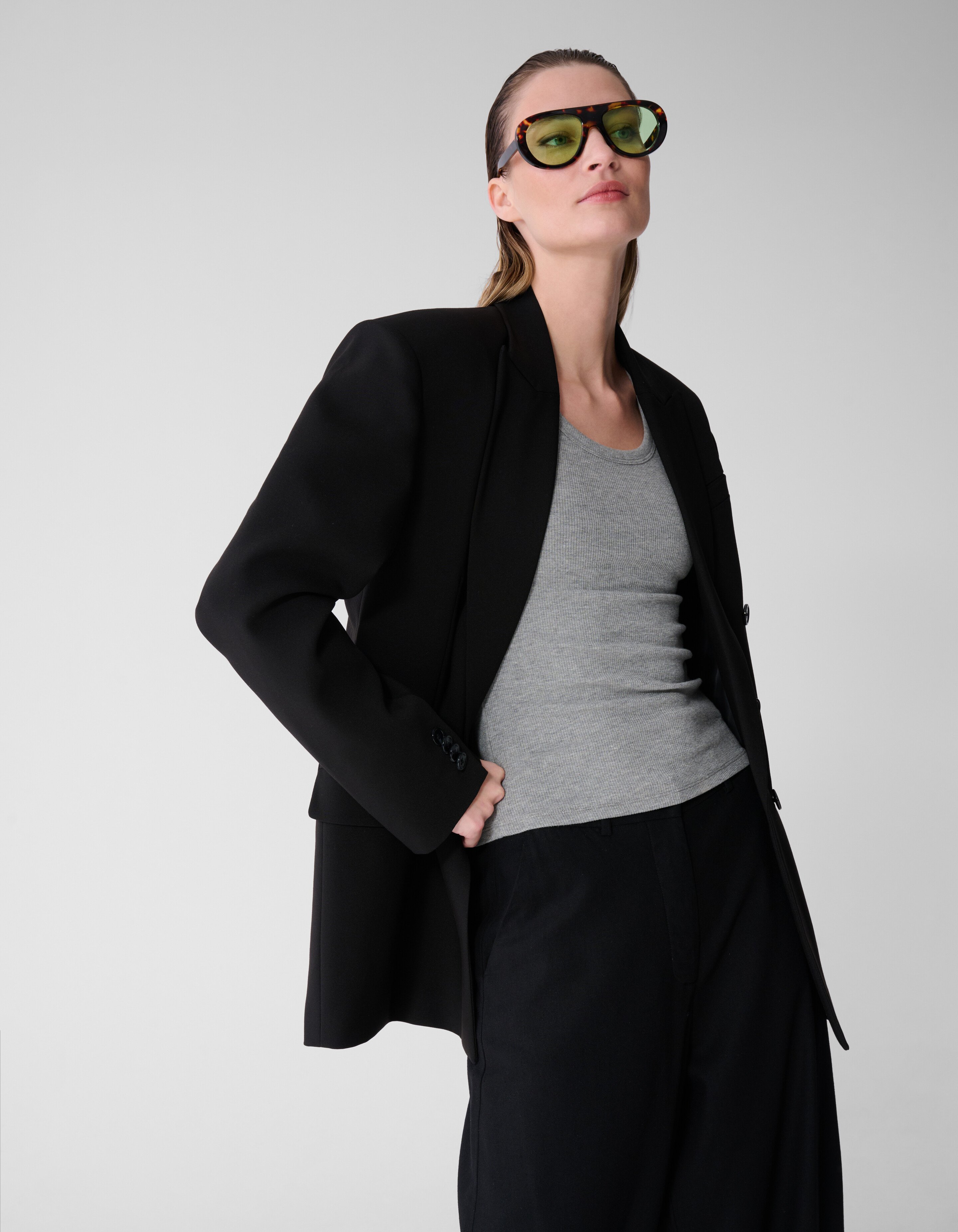 Big Shoulder Blazer Schwarz von Lonneke SHOEBY WOMEN