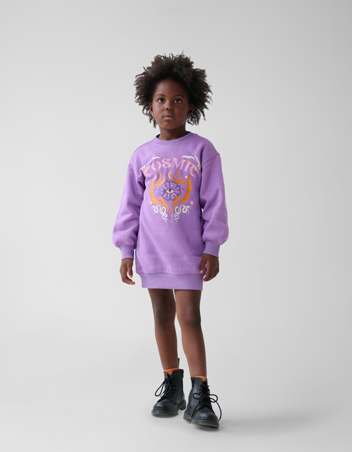 Cosmic Pullover Kleid Lila SHOEBY GIRLS