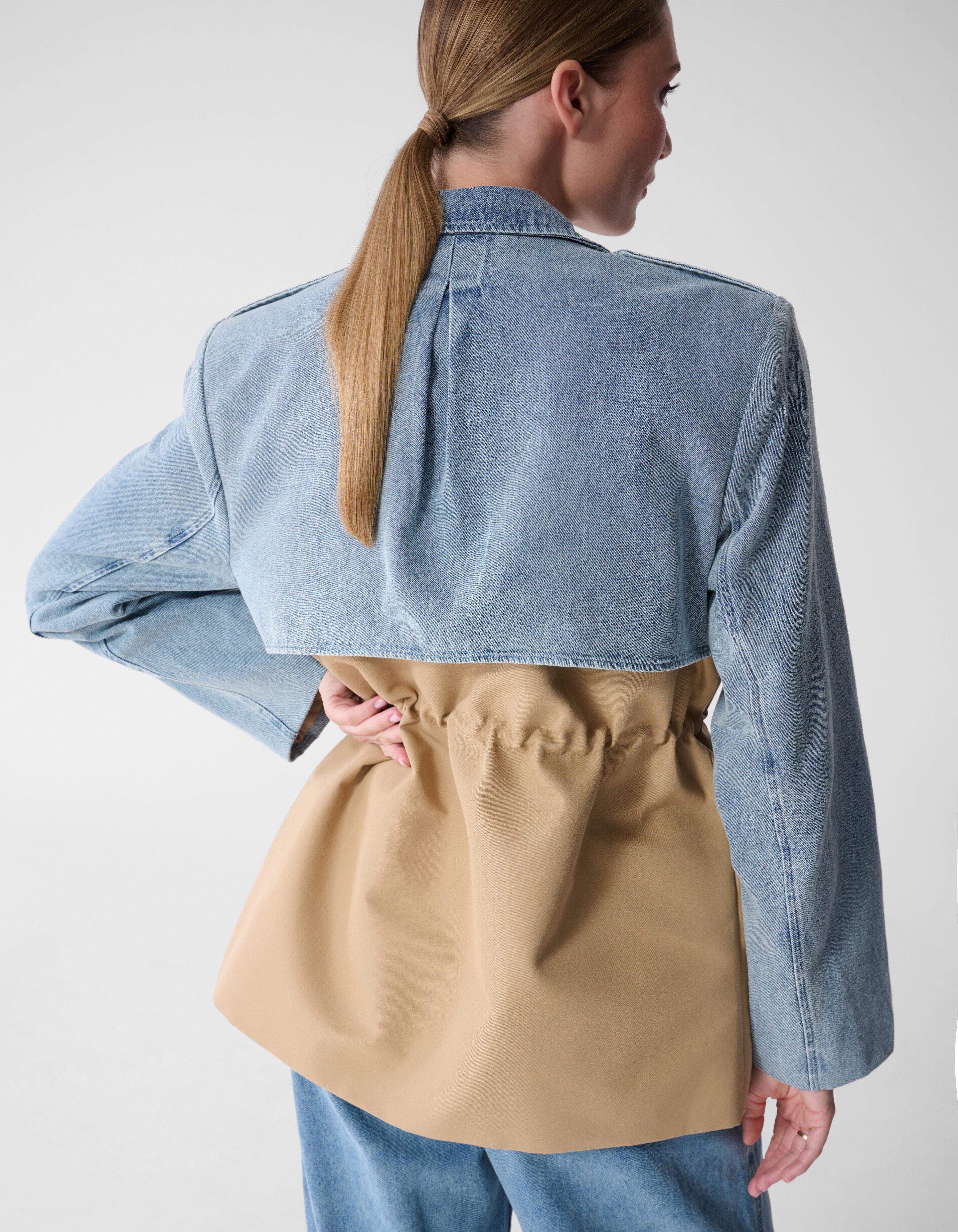 Denim Mix Jacke Blau von Mieke SHOEBY WOMEN