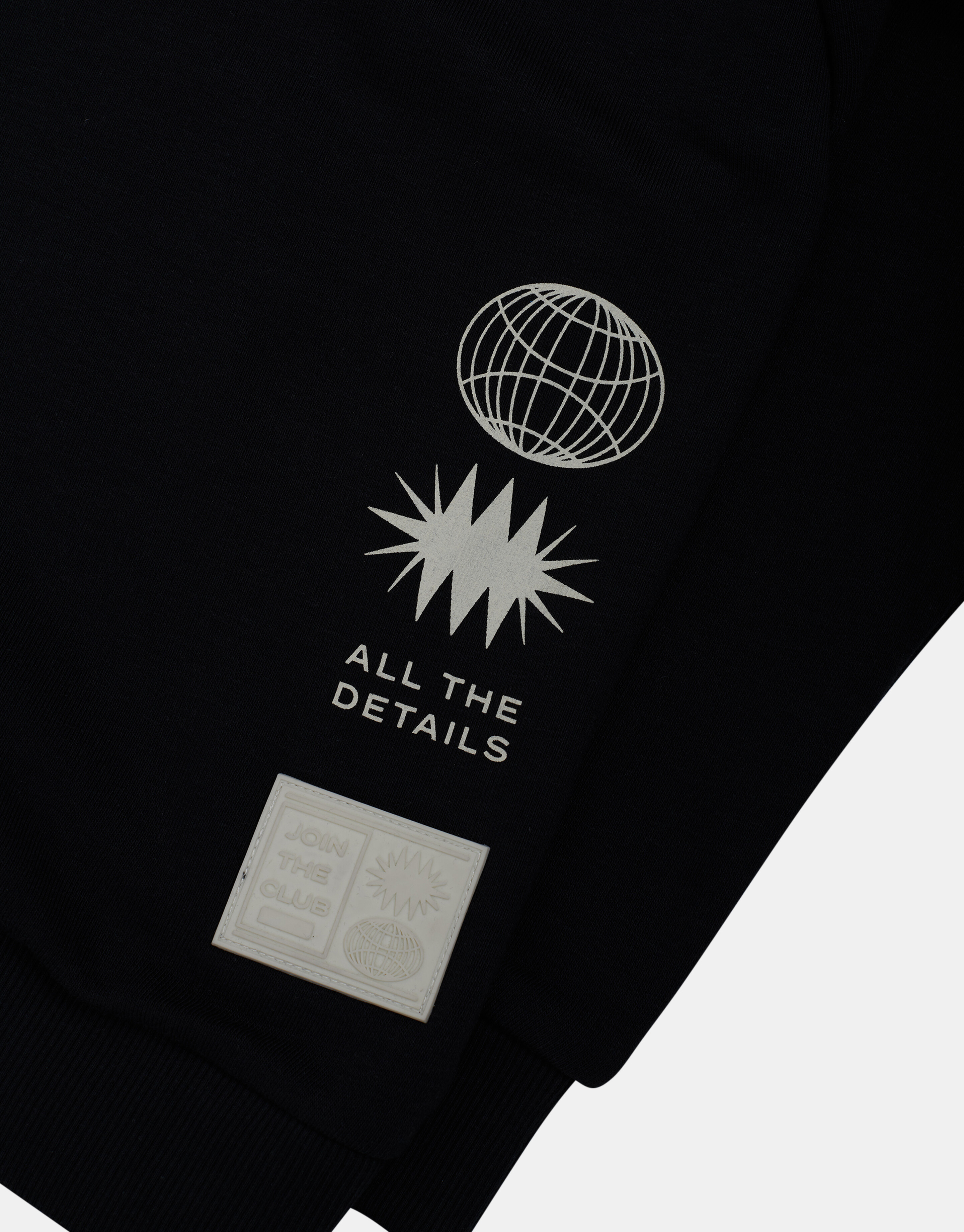 Sweatshirt mit Aufdruck Dunkelgrau JILL&MITCH