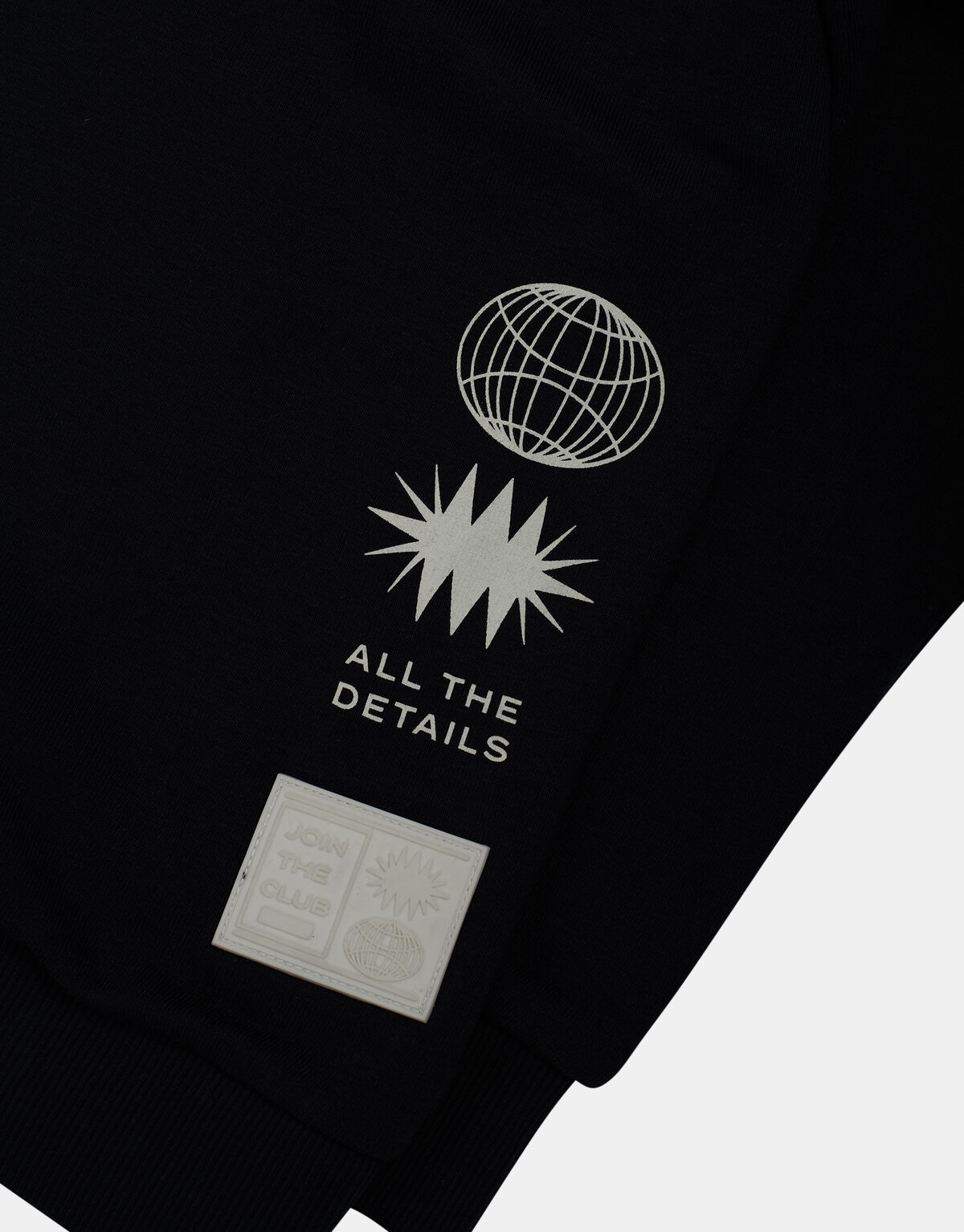 Sweatshirt mit Aufdruck Dunkelgrau JILL&MITCH