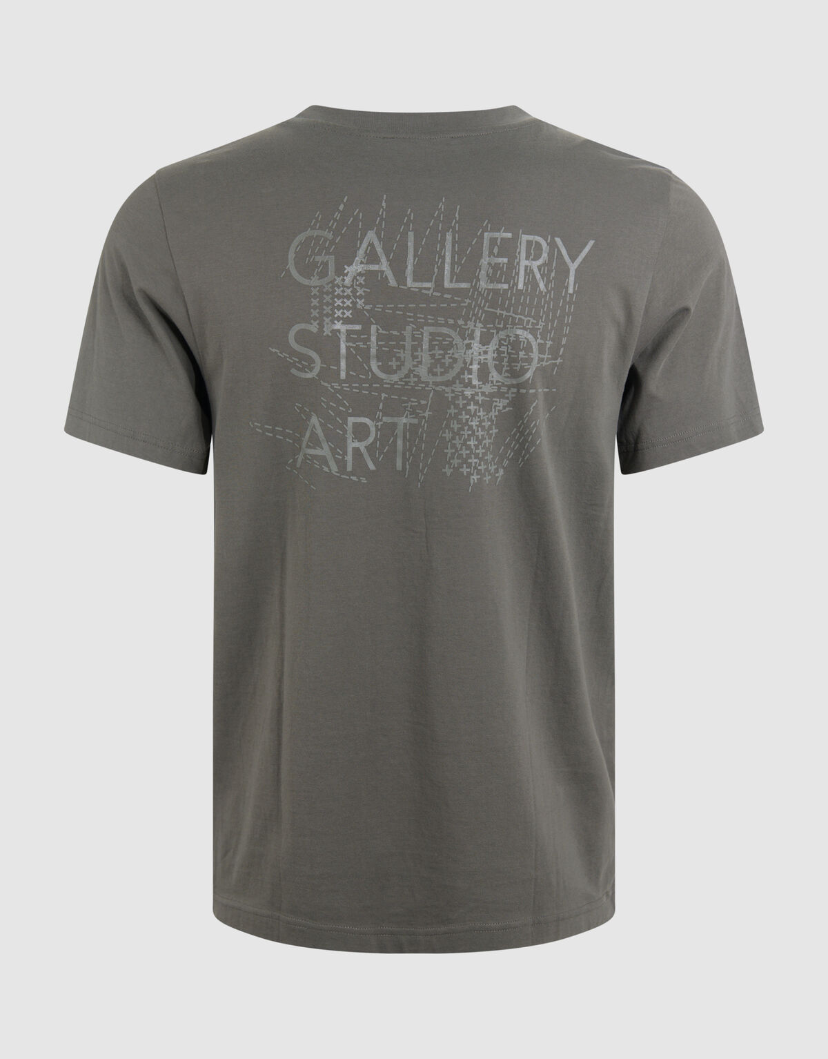 Galerie Kunstwerk T-Shirt Dunkelgr&uuml;n SHOEBY MEN