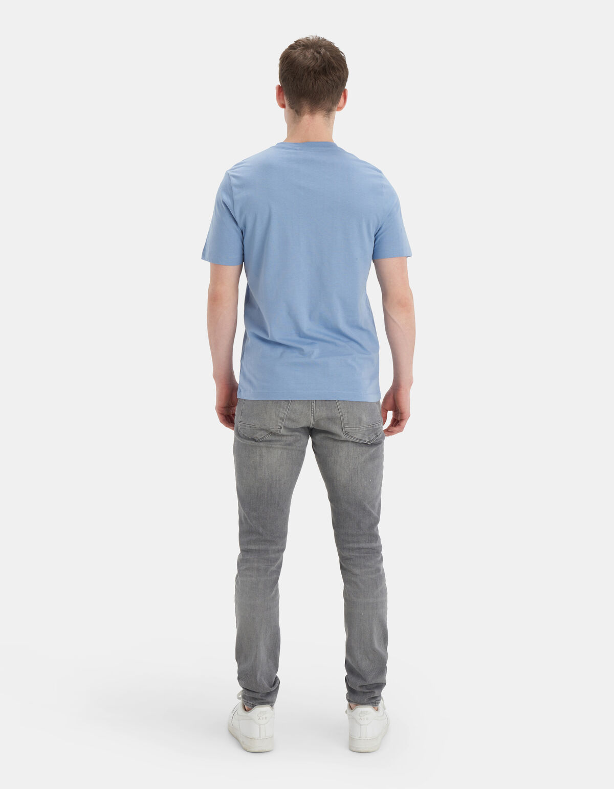 T-Shirt mit kleinem Aufdruck REFILL