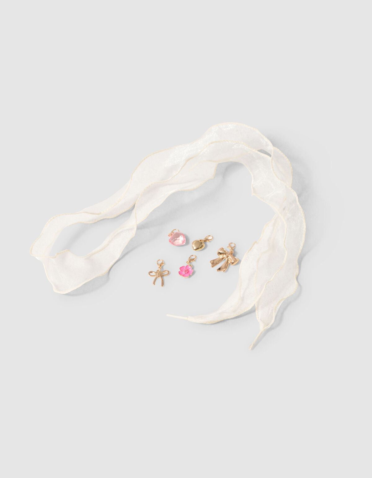 Sweet Blossom Schn&uuml;rsenkel Wei&szlig; SHOEBY ACCESSOIRES