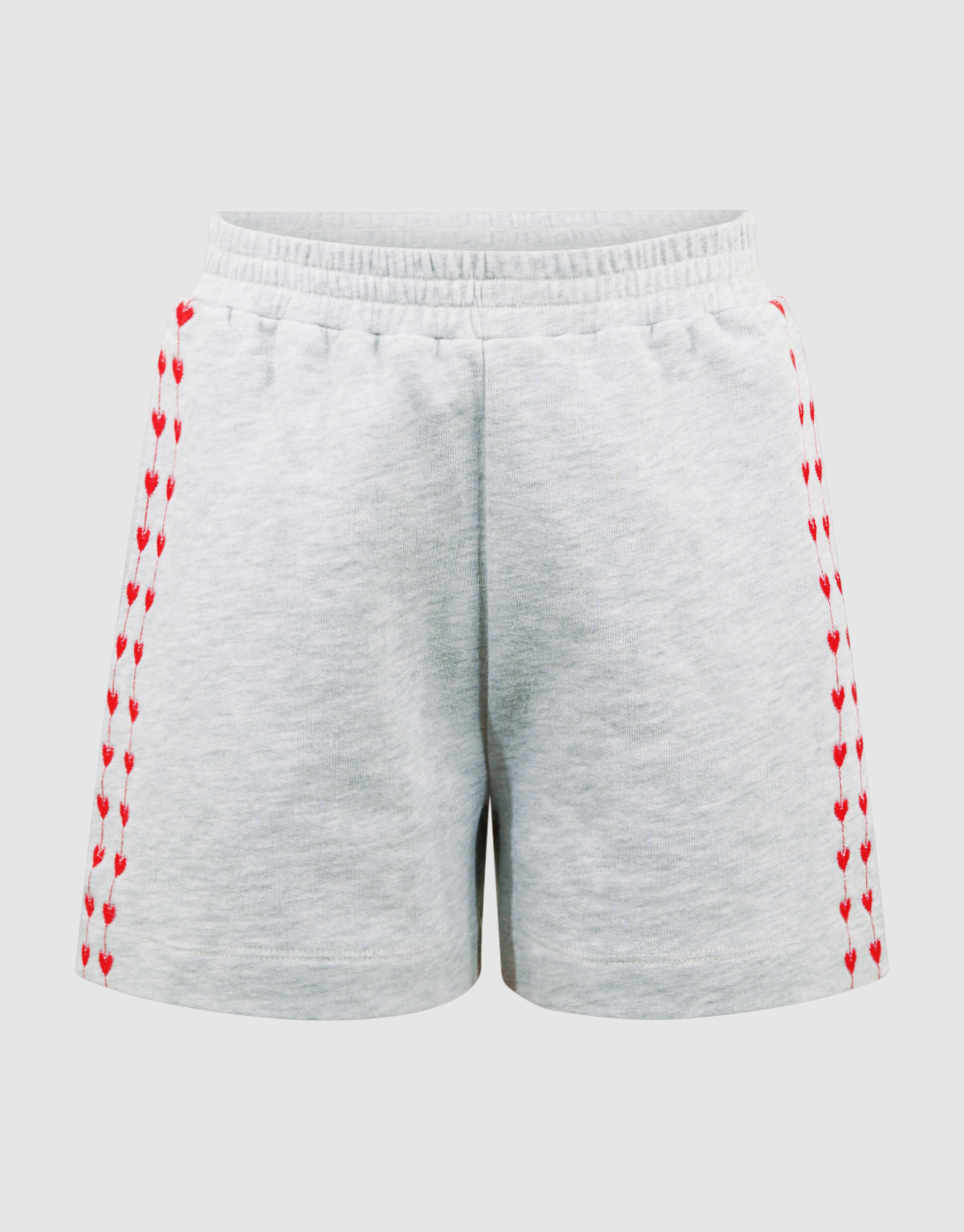 Heart Sweat Short Hellgrau SHOEBY GIRLS