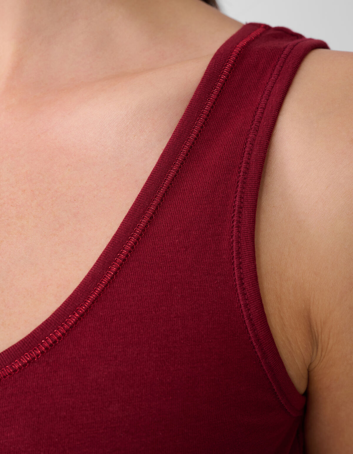 Basic Tanktop Rot SHOEBY WOMEN