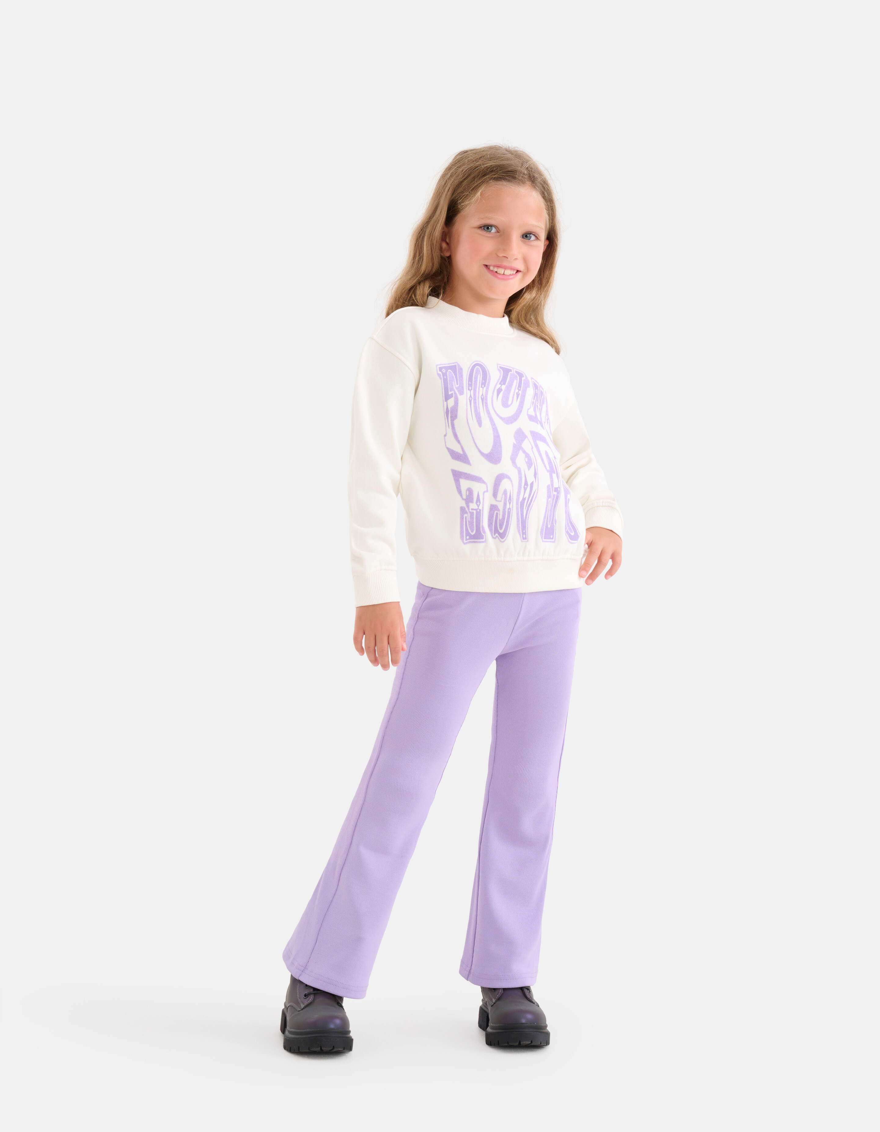 Western Pullover Off White SHOEBY GIRLS