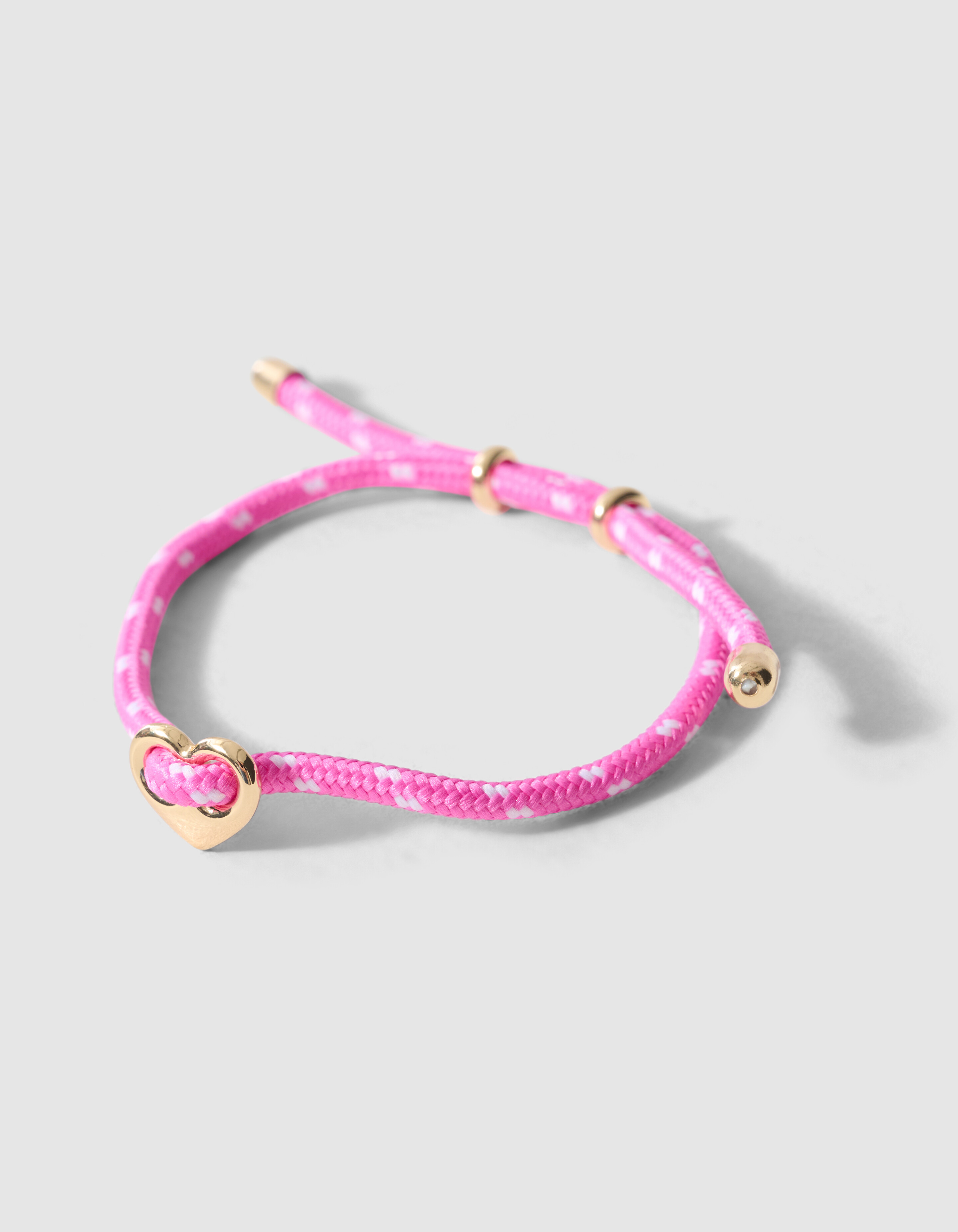 Armband-Verbindungsst&uuml;ck Gold/Rosa SHOEBY ACCESSOIRES