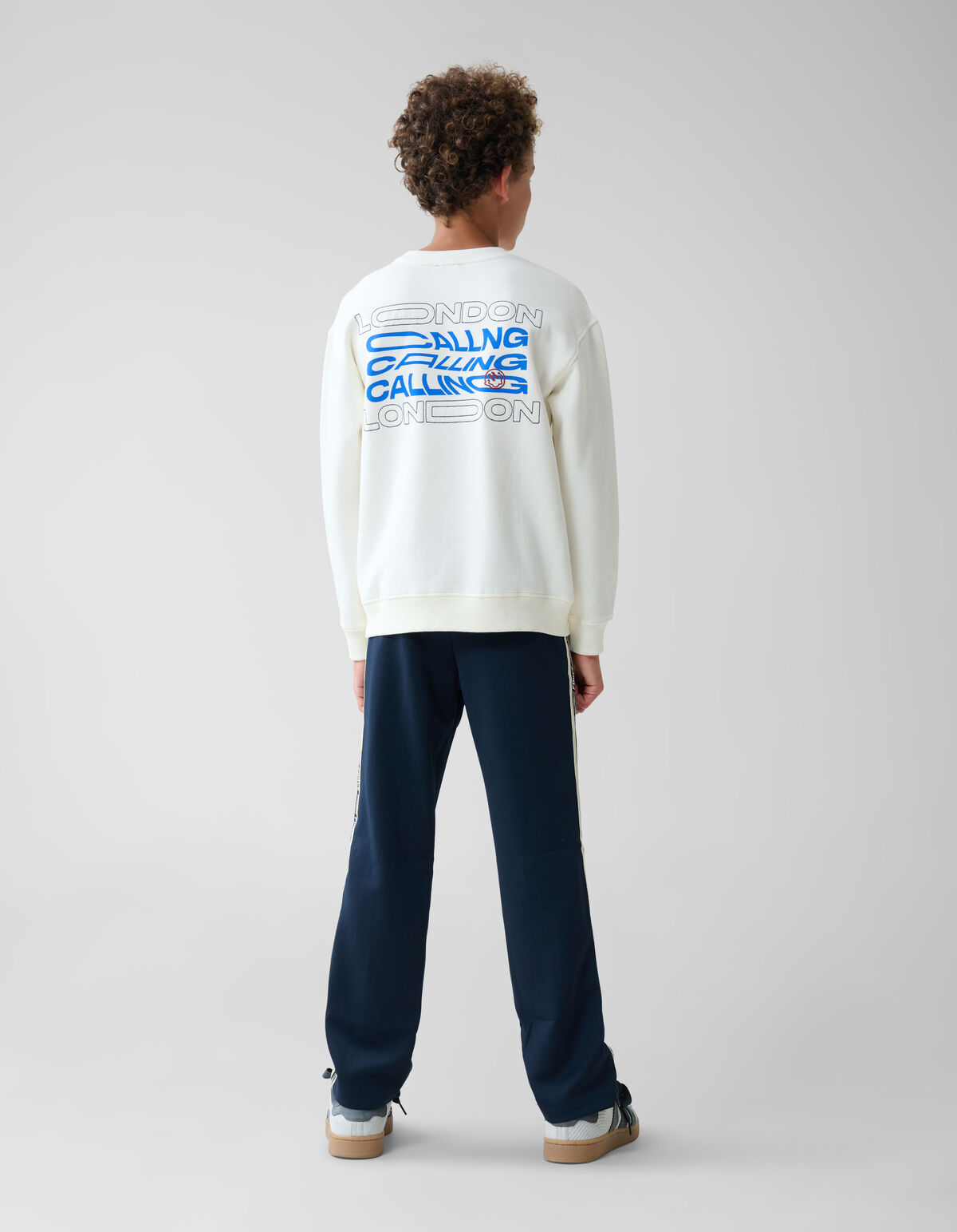 Artwork Pullover Weiß SHOEBY BOYS