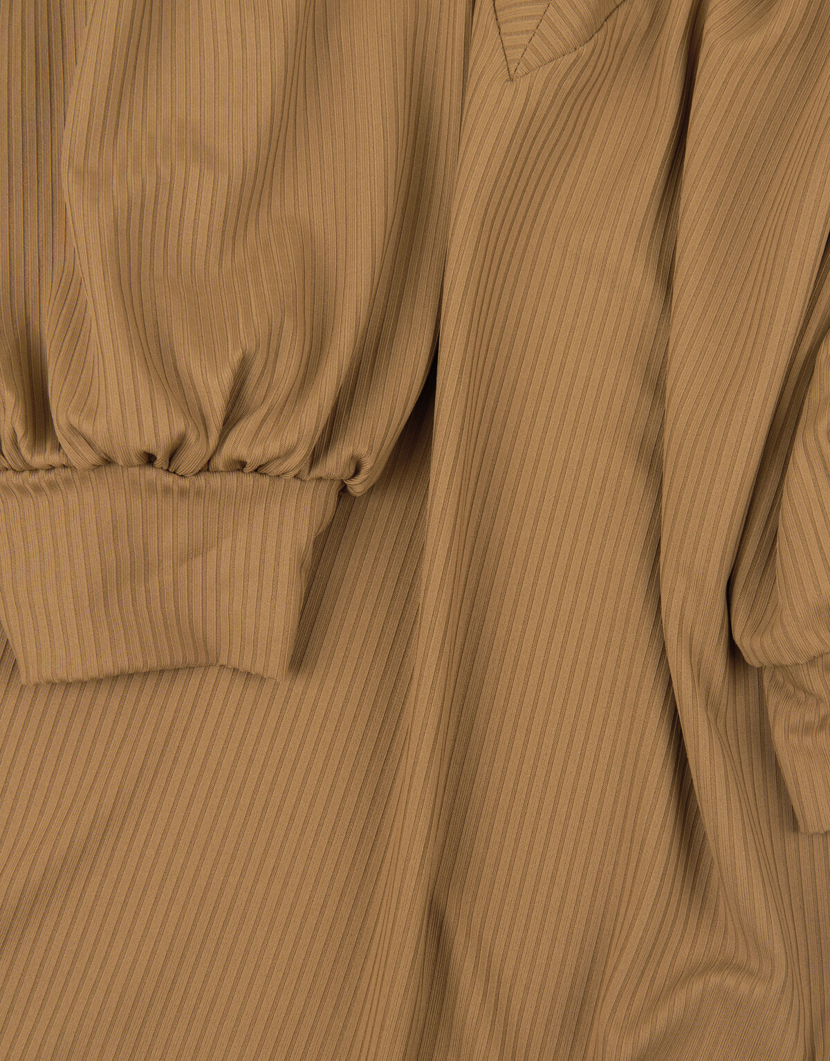Rib Jersey V Ausschnitt T-Shirt EKSEPT
