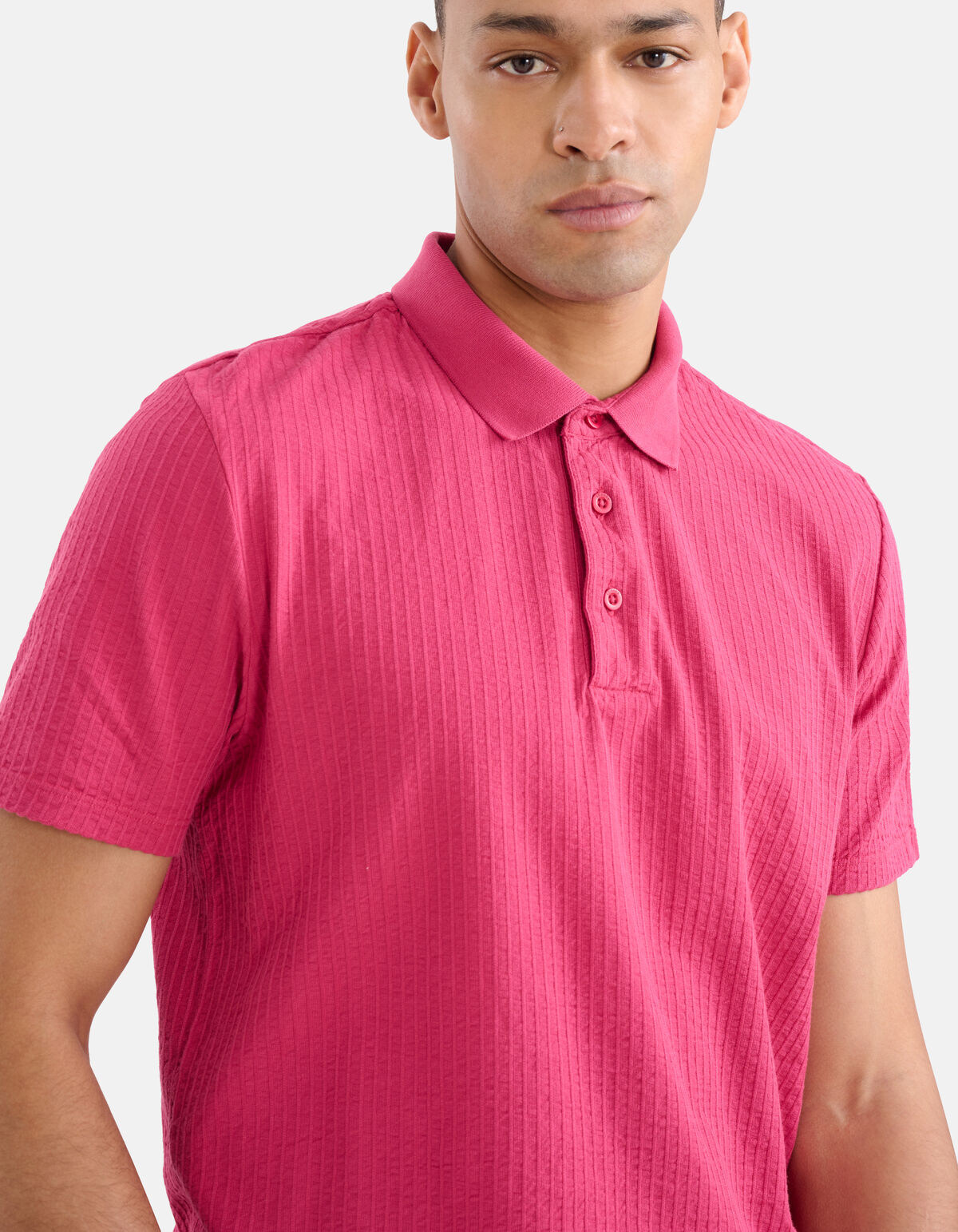 Struktur Polo Rot SHOEBY MEN