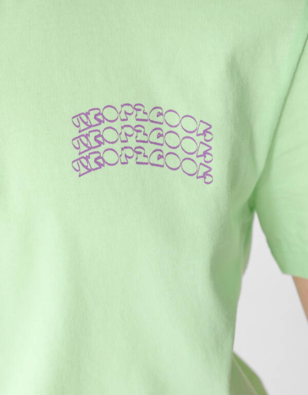 Fruit Disco Artwork T-Shirt Hellgr&uuml;n SHOEBY GIRLS