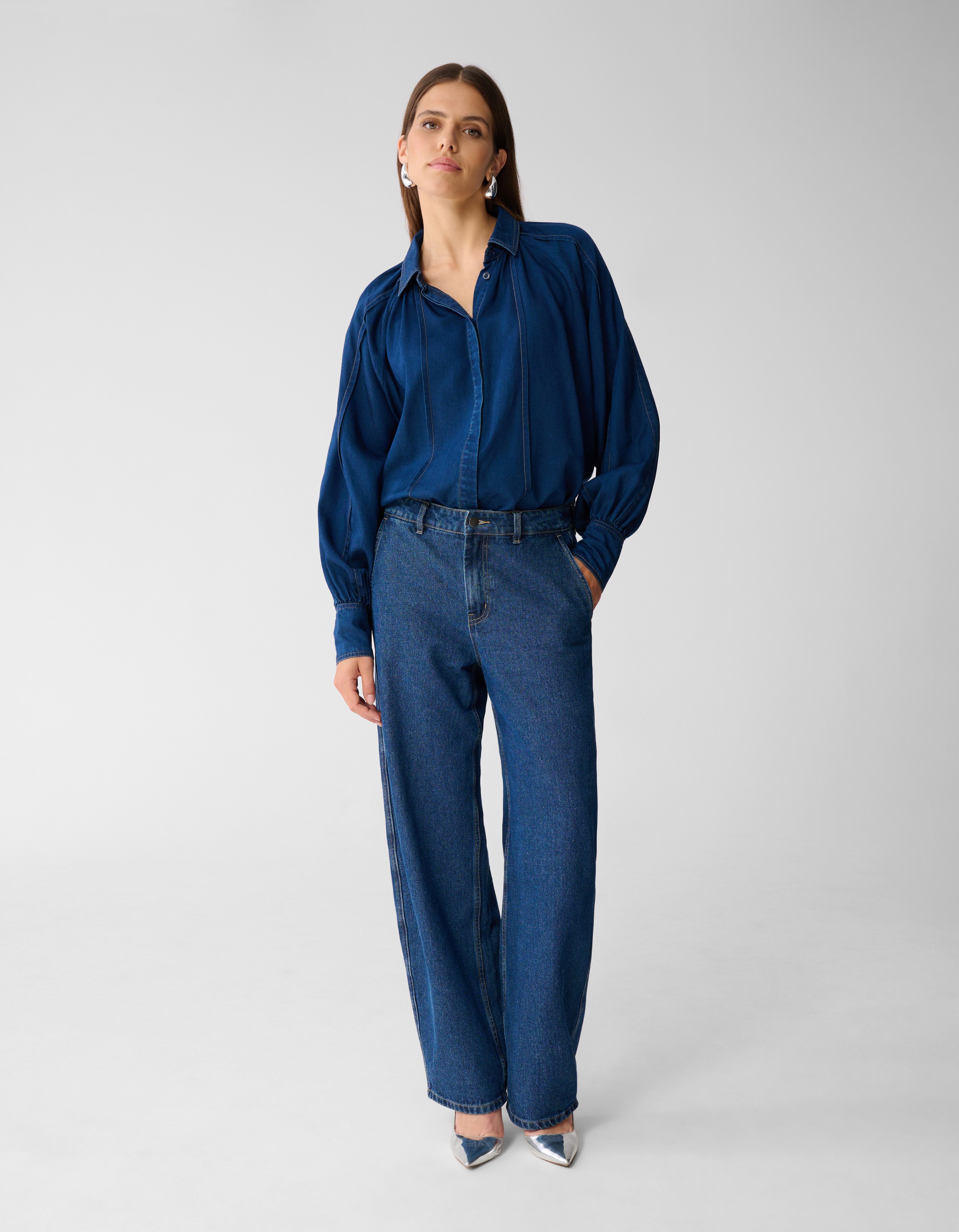 Stitch Bluse Blau von Mieke SHOEBY WOMEN