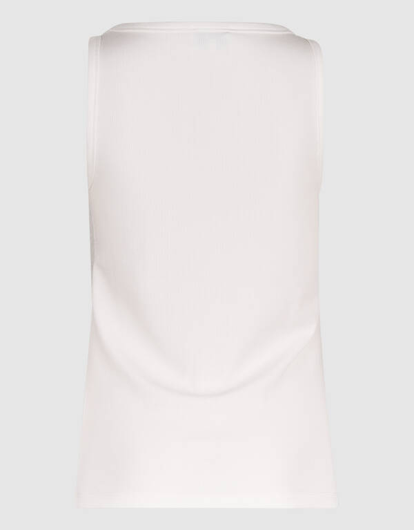 Shoeby Logo Tanktop Weiß SHOEBY WOMEN