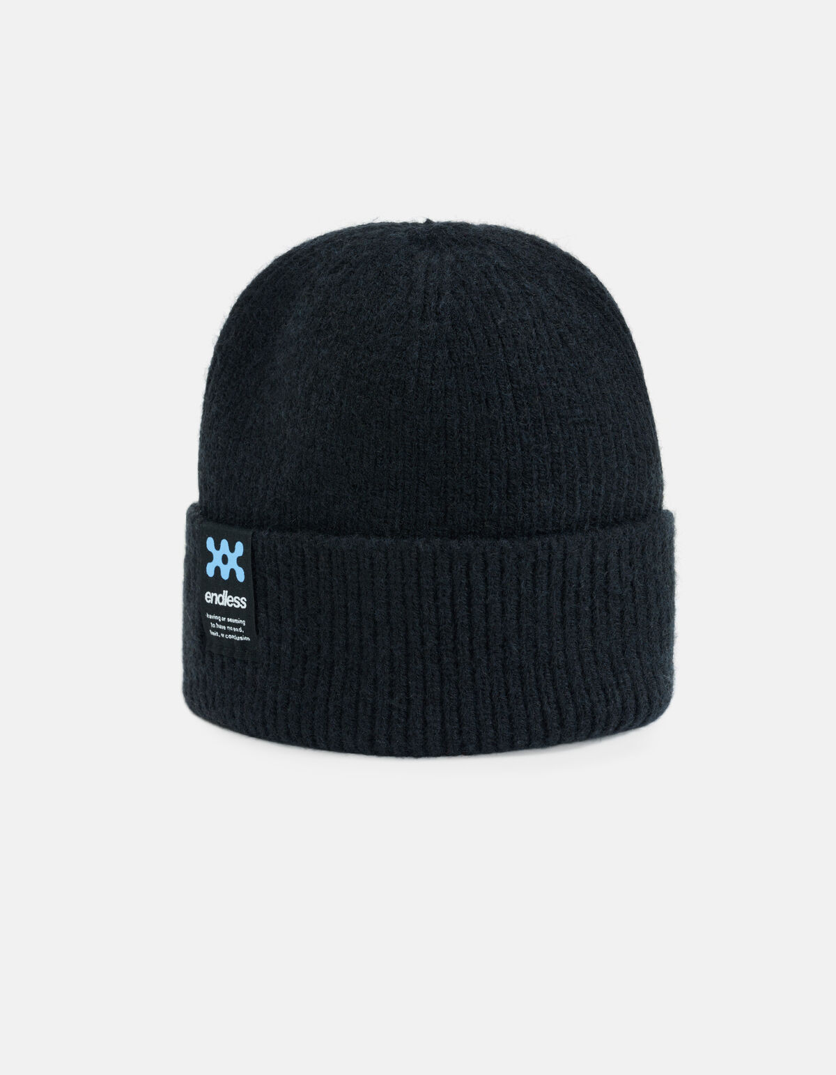 Label Beanie Schwarz SHOEBY ACCESSOIRES