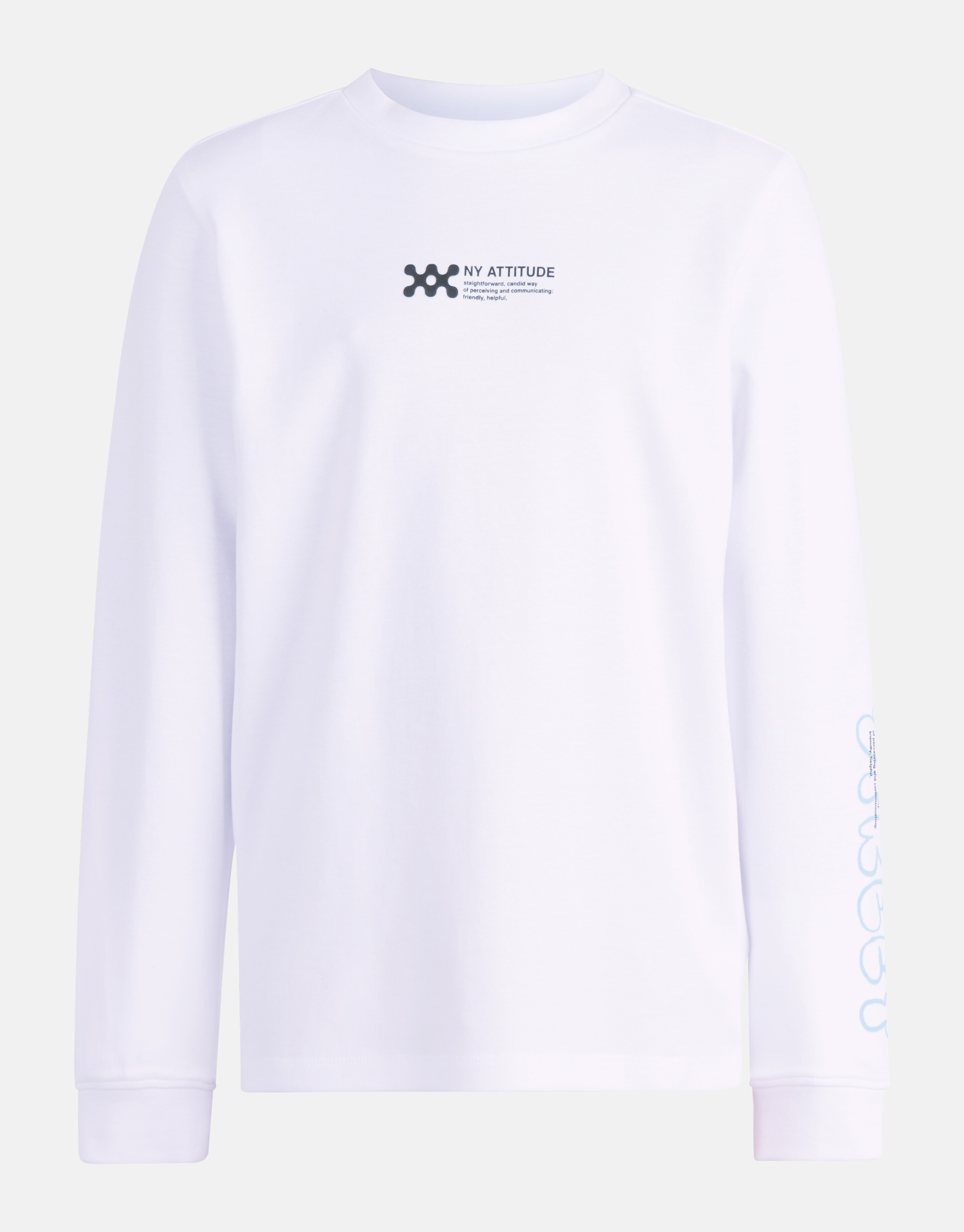 Grafik-Langarmshirt Weiß SHOEBY BOYS