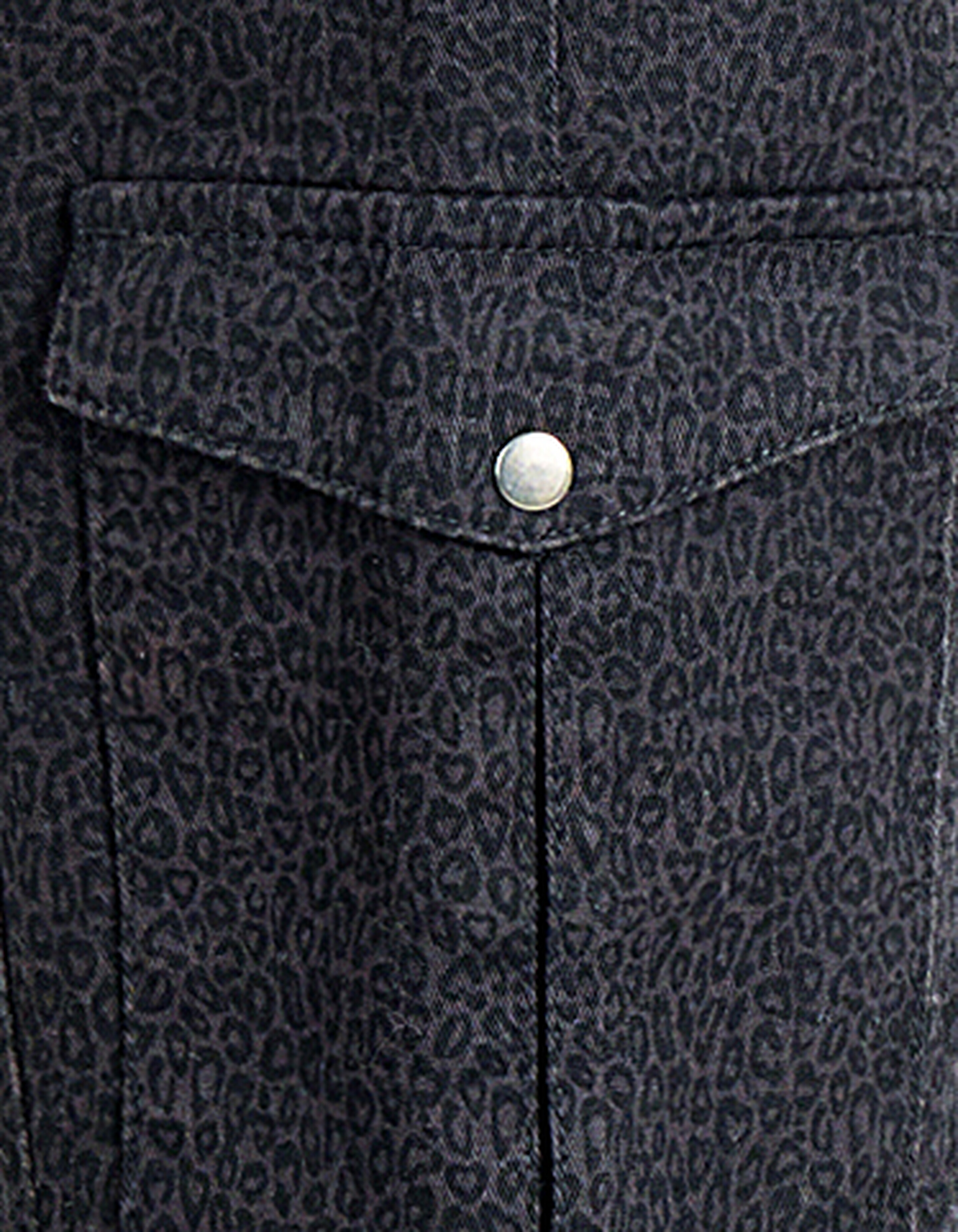 Cargo-Hose mit Leopardenmuster Dunkelgrau SHOEBY GIRLS