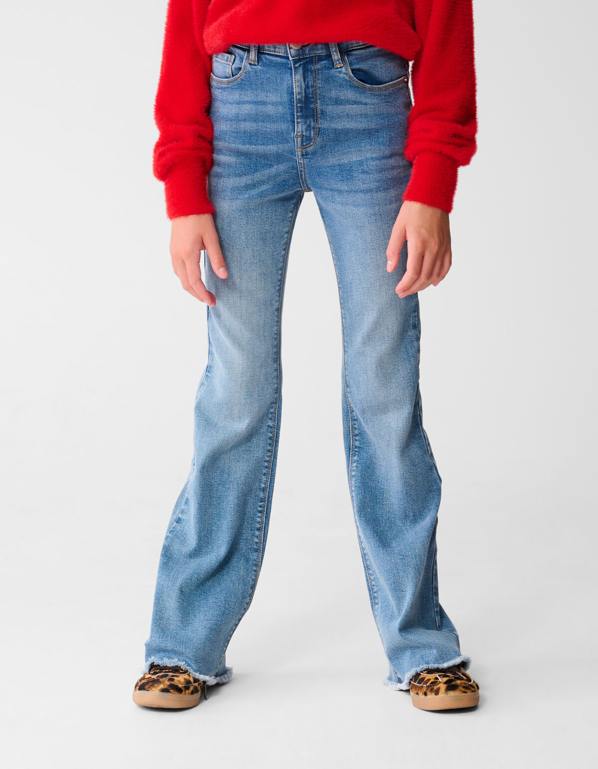 Flared Fit Jeans Mediumstone SHOEBY GIRLS