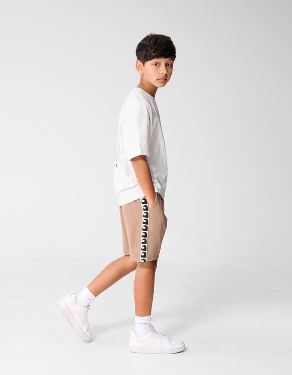 Welle Kurz Taupe SHOEBY BOYS