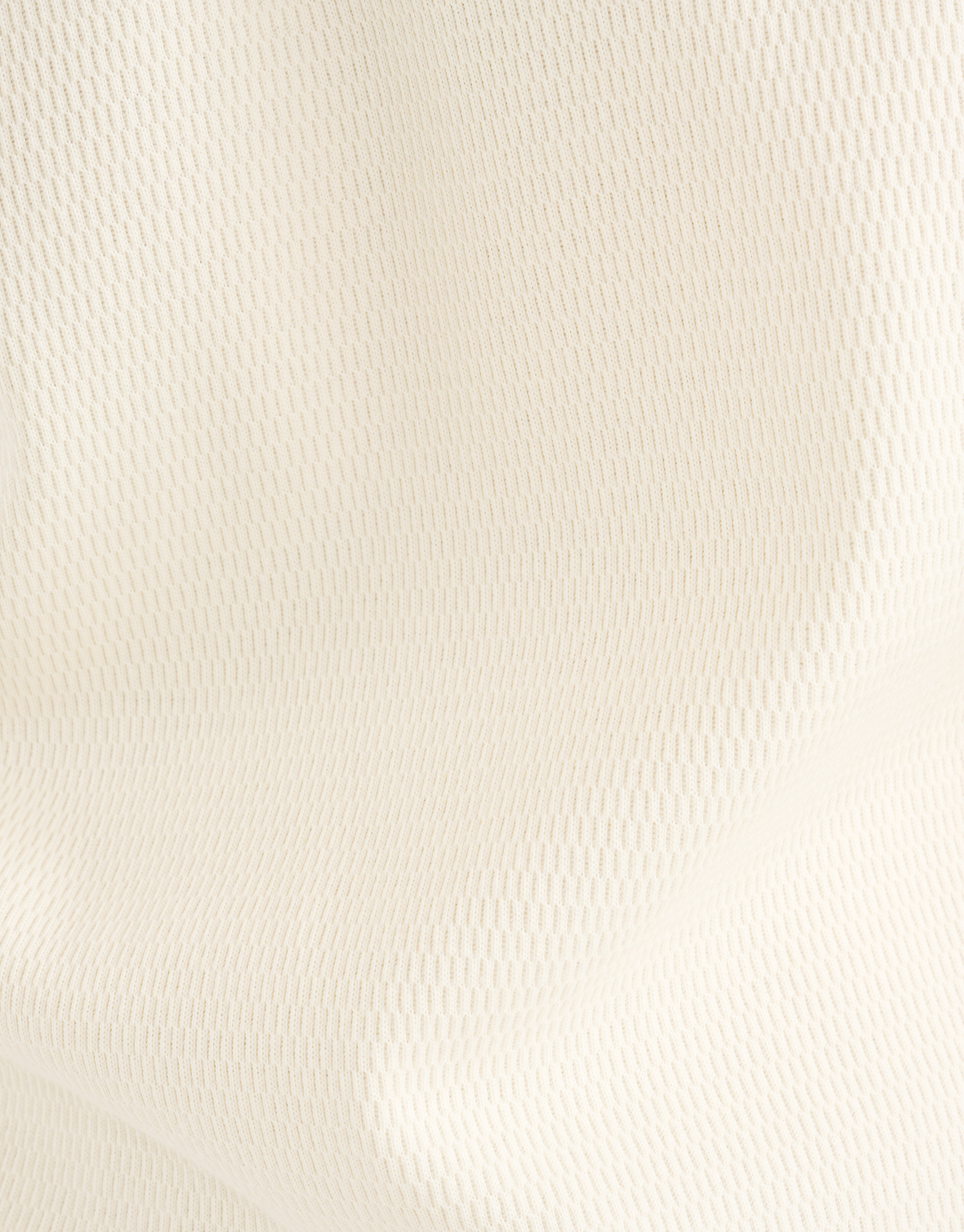 Texturiertes Langarmshirt Off White SHOEBY MEN