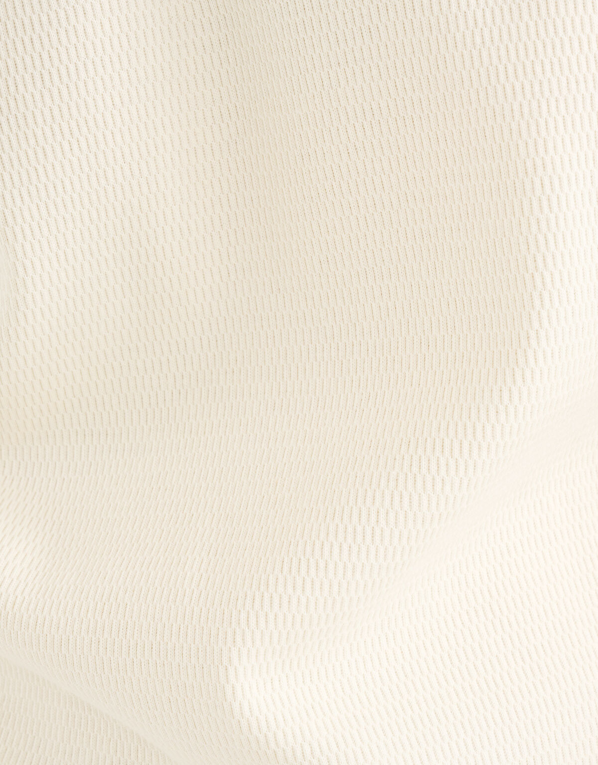 Texturiertes Langarmshirt Off White SHOEBY MEN